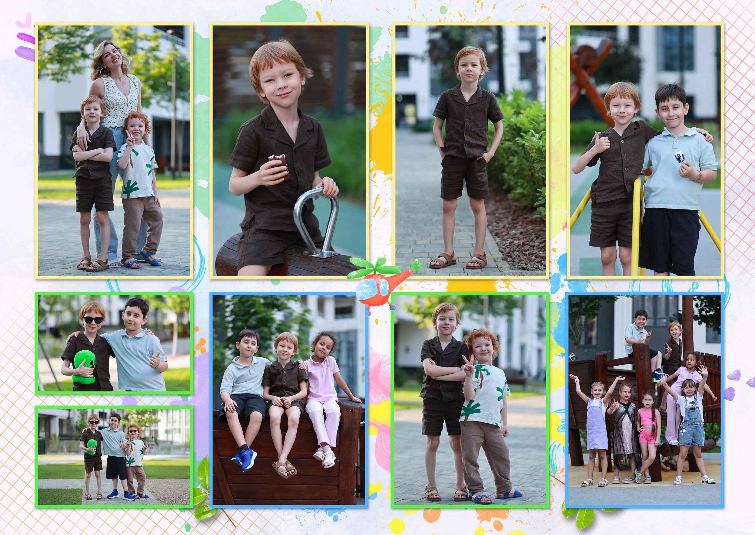 Выпускной альбом в детском саду «Фея». Детский семейный фотограф Краснодар