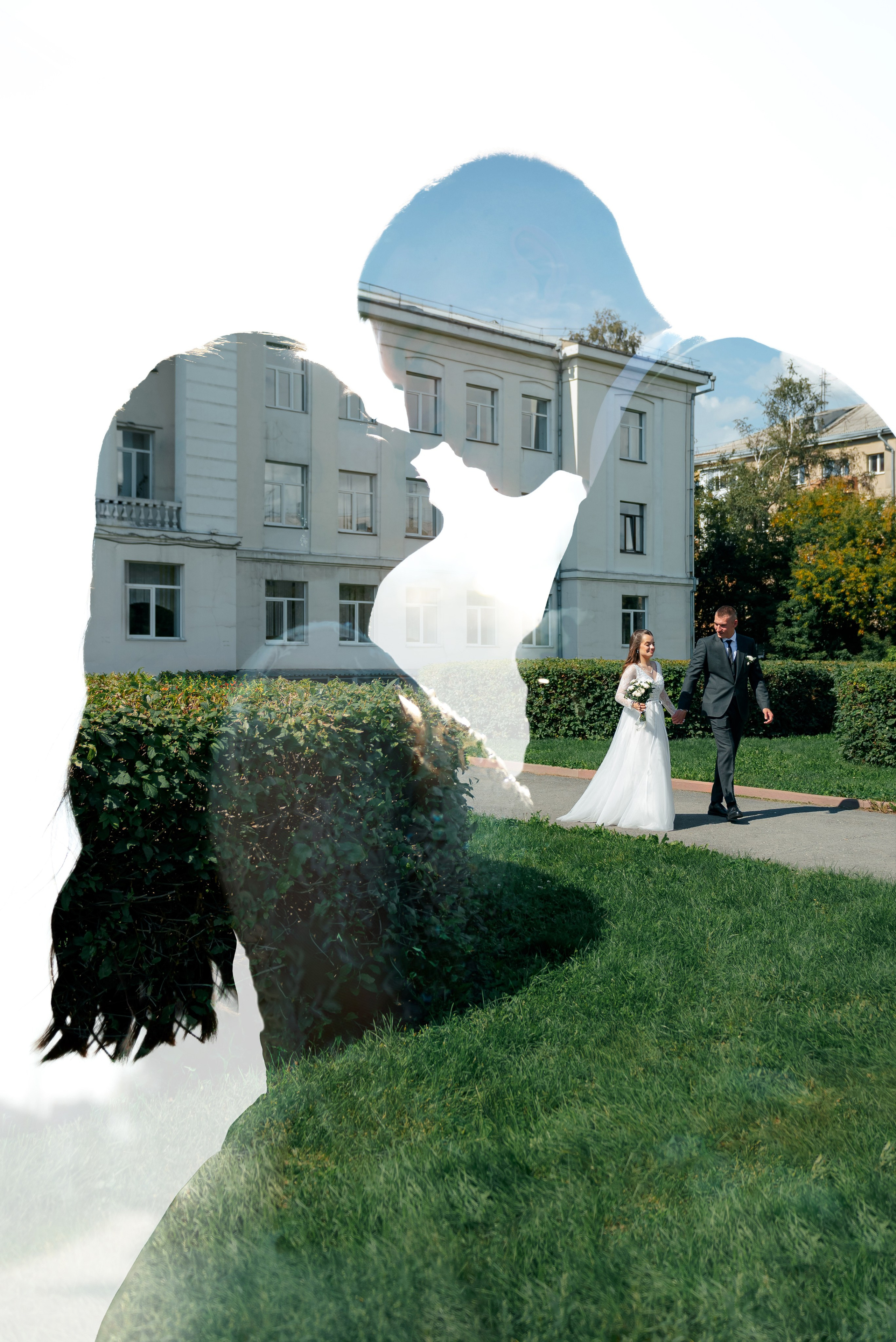 Свадебная фотосессия возле КУЗГТУ в г. Кемерово