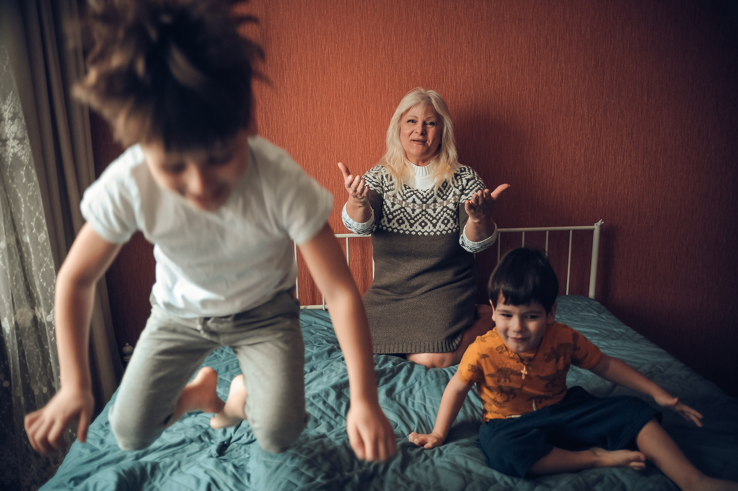 С бабушкой. Фотограф, визажист. Москва