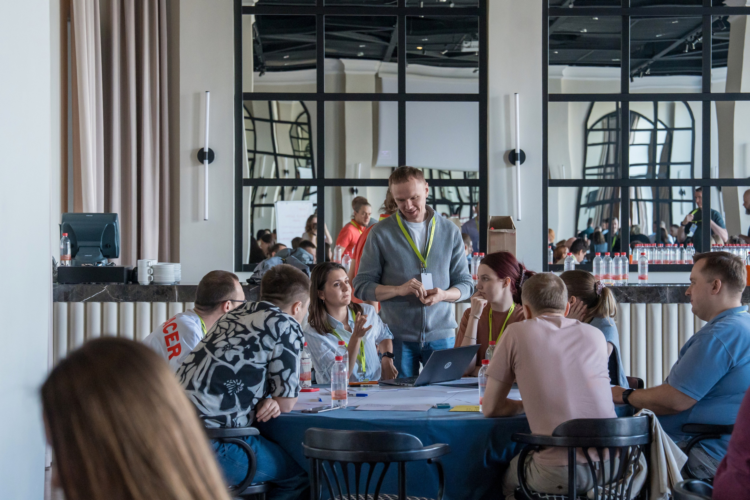 Тренинг для компании S7 Airlines в Красной Поляне. Репортажный фотограф в Красной Поляне и Сочи Павлюченко Екатерина