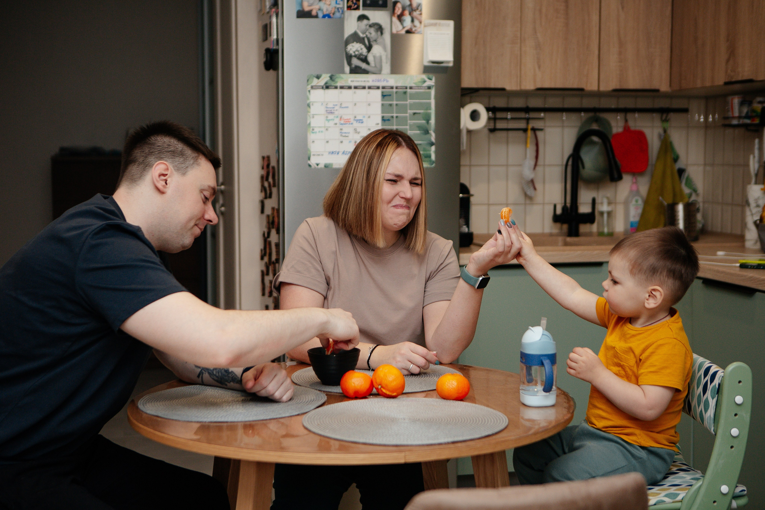 Роман и его семья. Семейный и детский фотограф в Москве Александра Мак