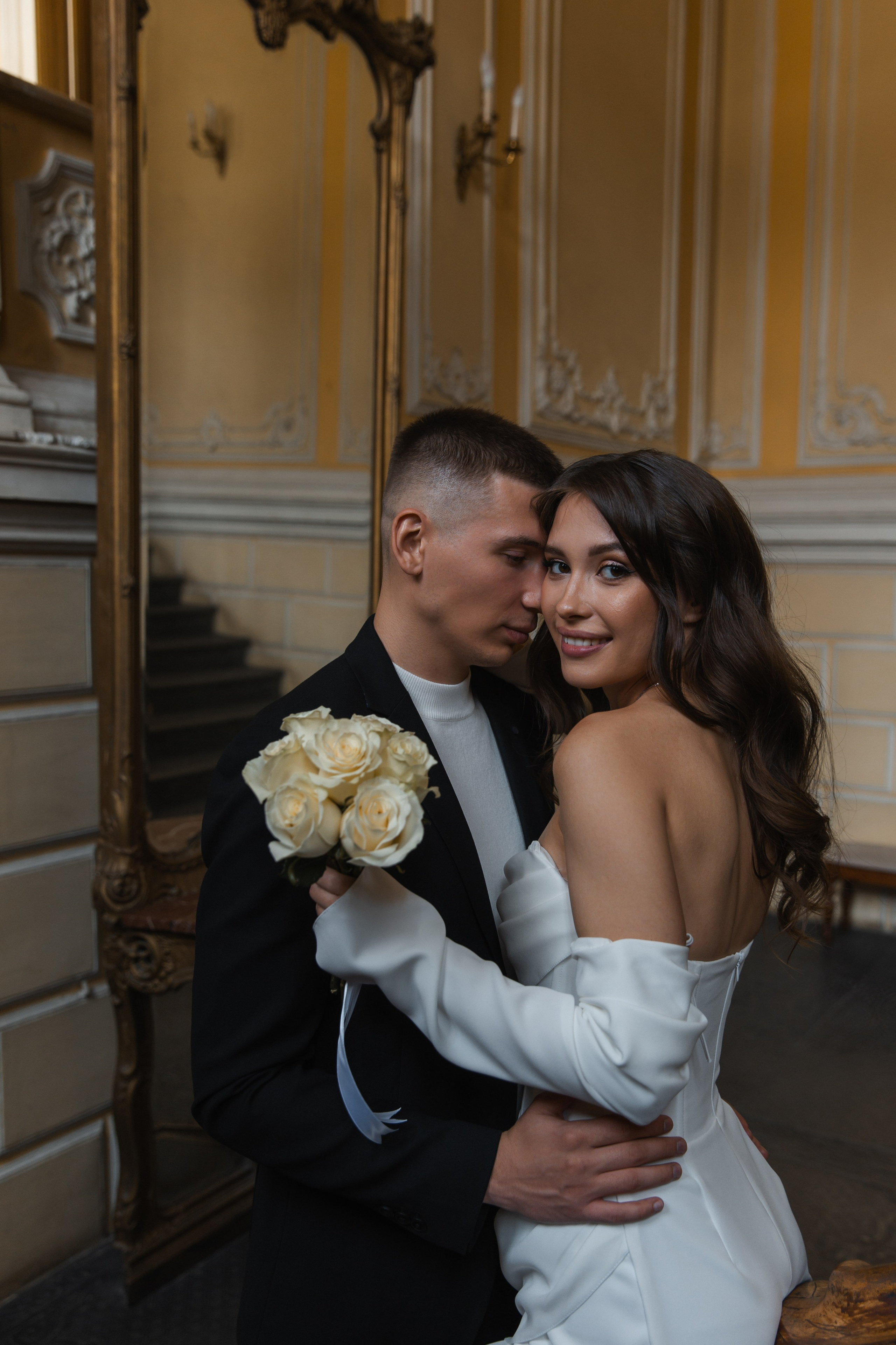 Даниил и Анастасия. Свадебная фотосессия в Библиотеке-читальне им. А. С. Пушкина. Фотограф и видеограф Анна Домашенко