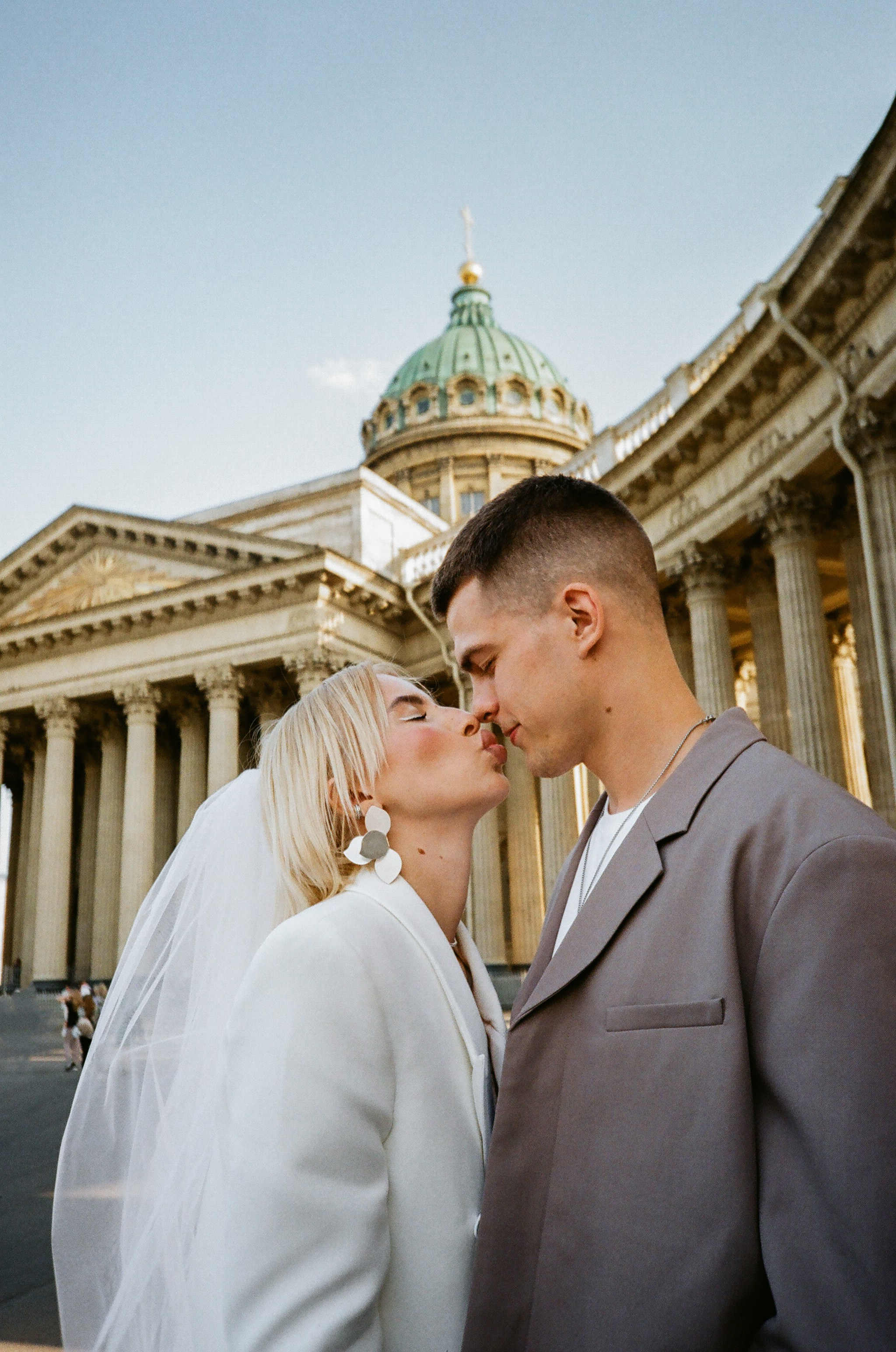 Пленка Лика и Илья 35 mm. Фотограф в Санкт-Петербурге Юлия Гербель