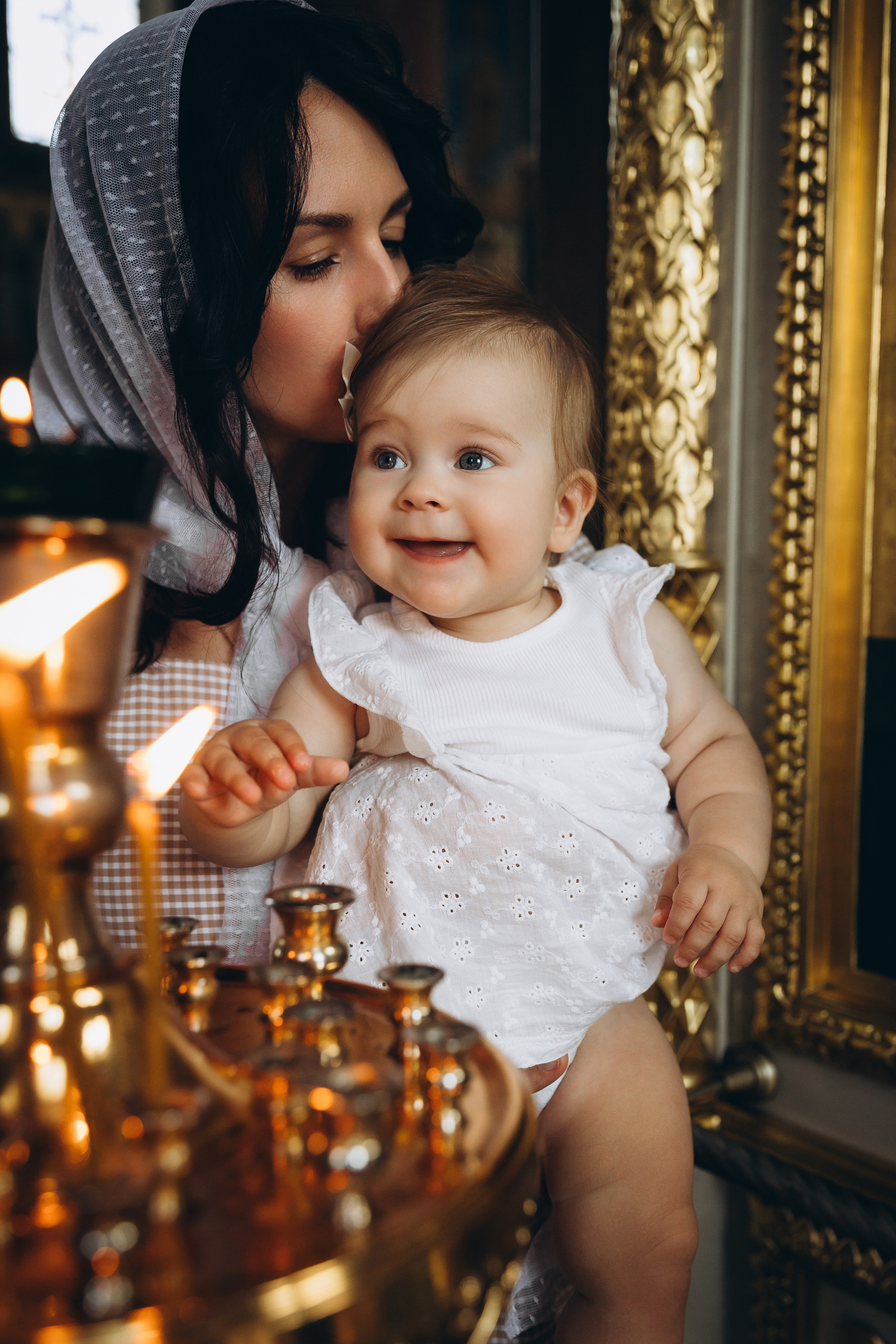 Крещение Анечки. Фотограф в Краснодаре Алла Потоцкая