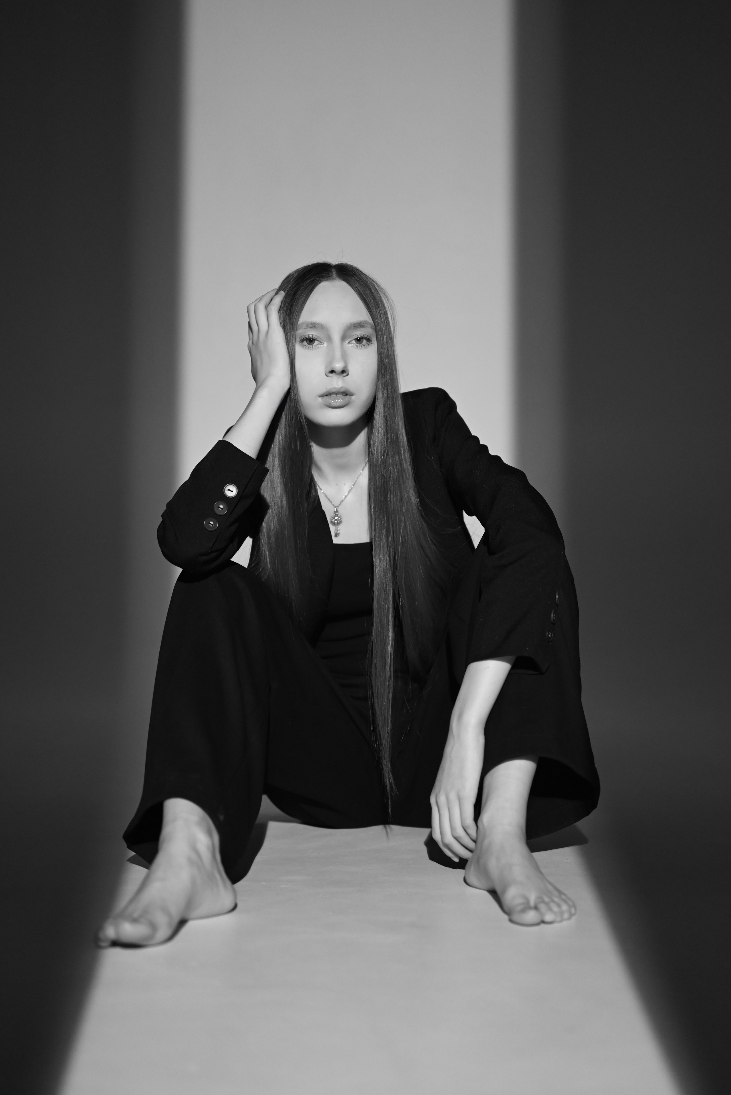 В студии. Семенова Алёна начинающий свой путь самурая фотограф