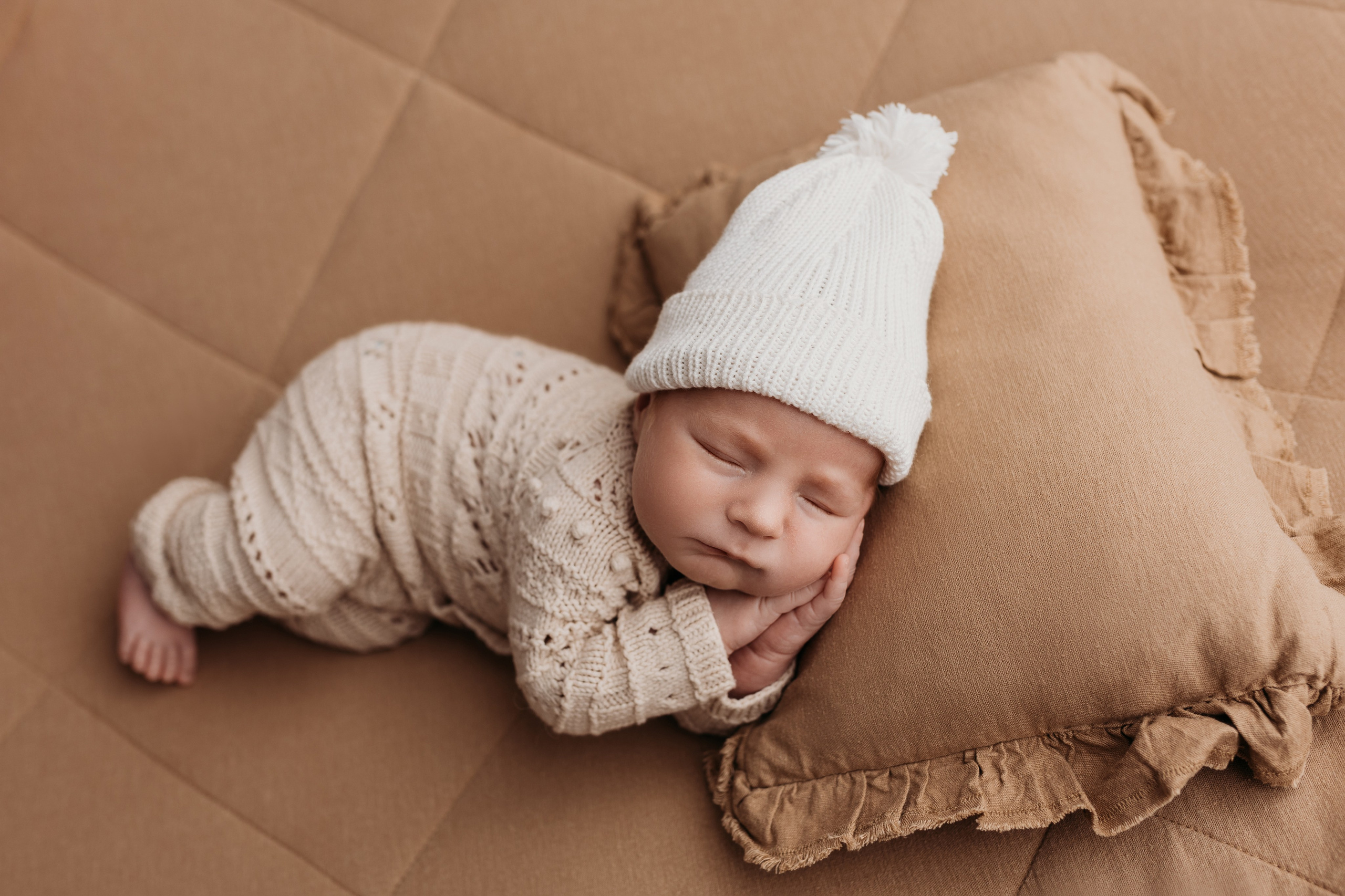 Фотосессия новорожденного в БОХО стиле. Фотограф новорожденных в г. Барнаул Ренпенинг Катерина