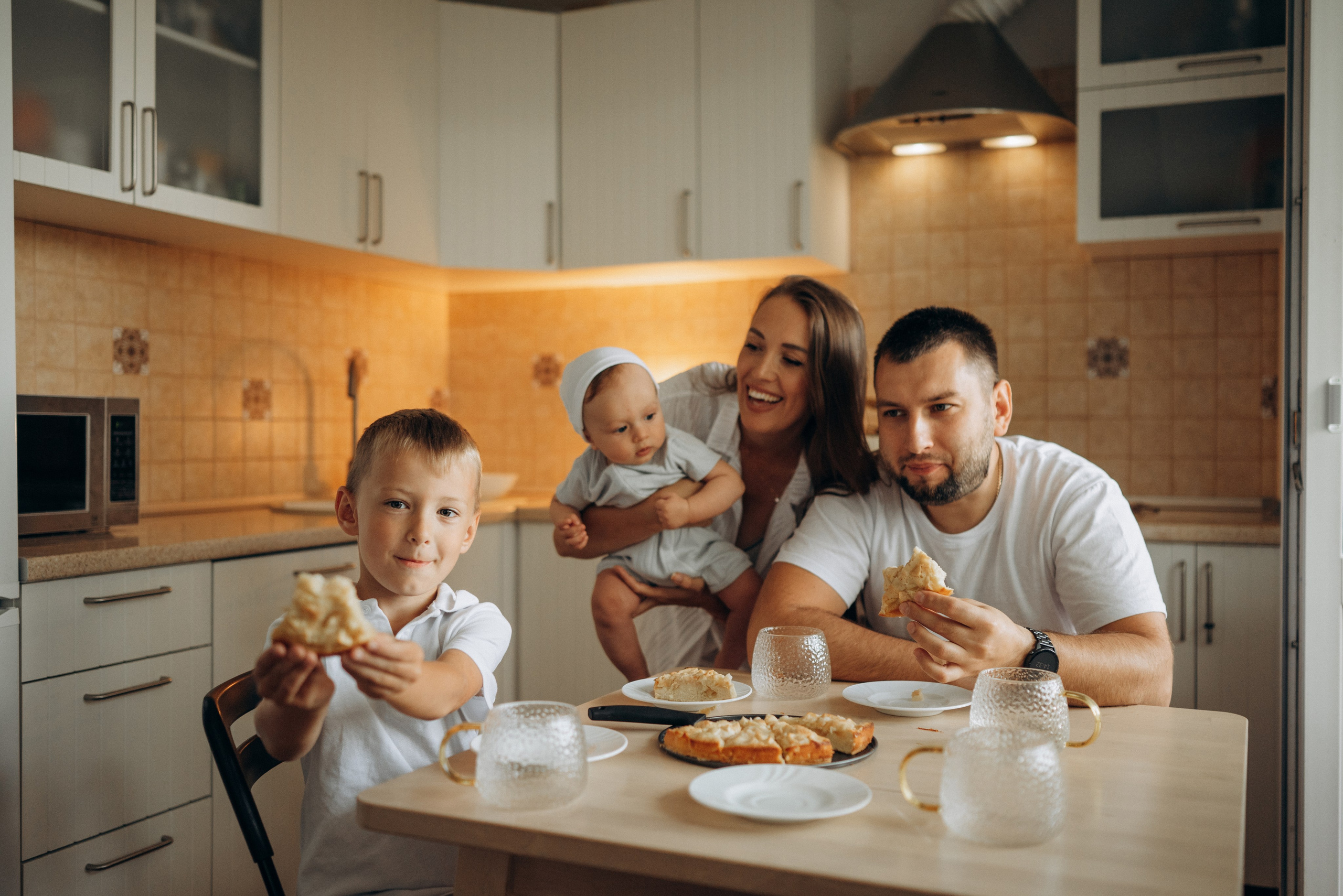 Печем пирог. Семейный и женский фотограф Вероника Никкор