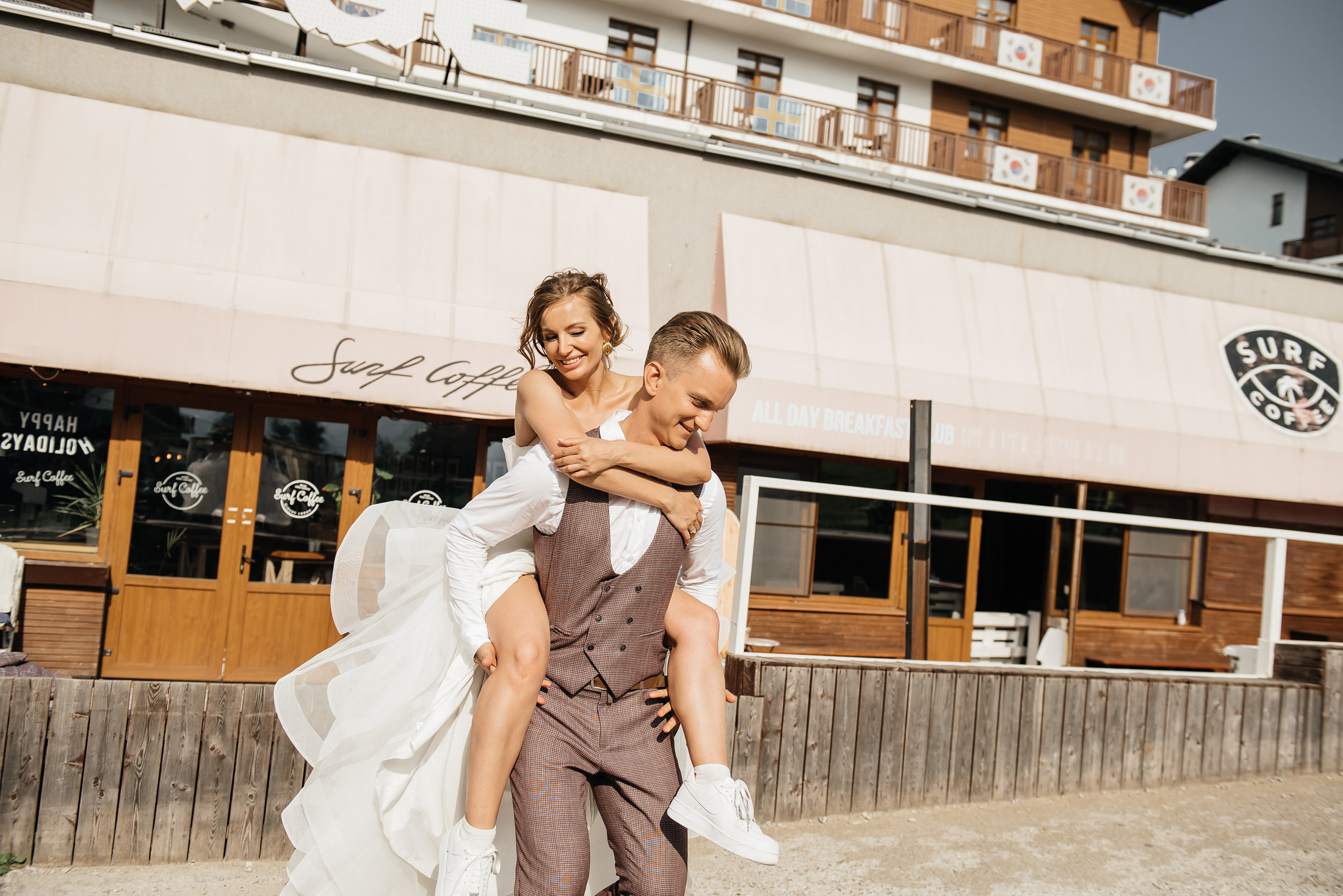 Свадьба в горах в Sky park отель. Фотограф Сочи Евгений Соколов