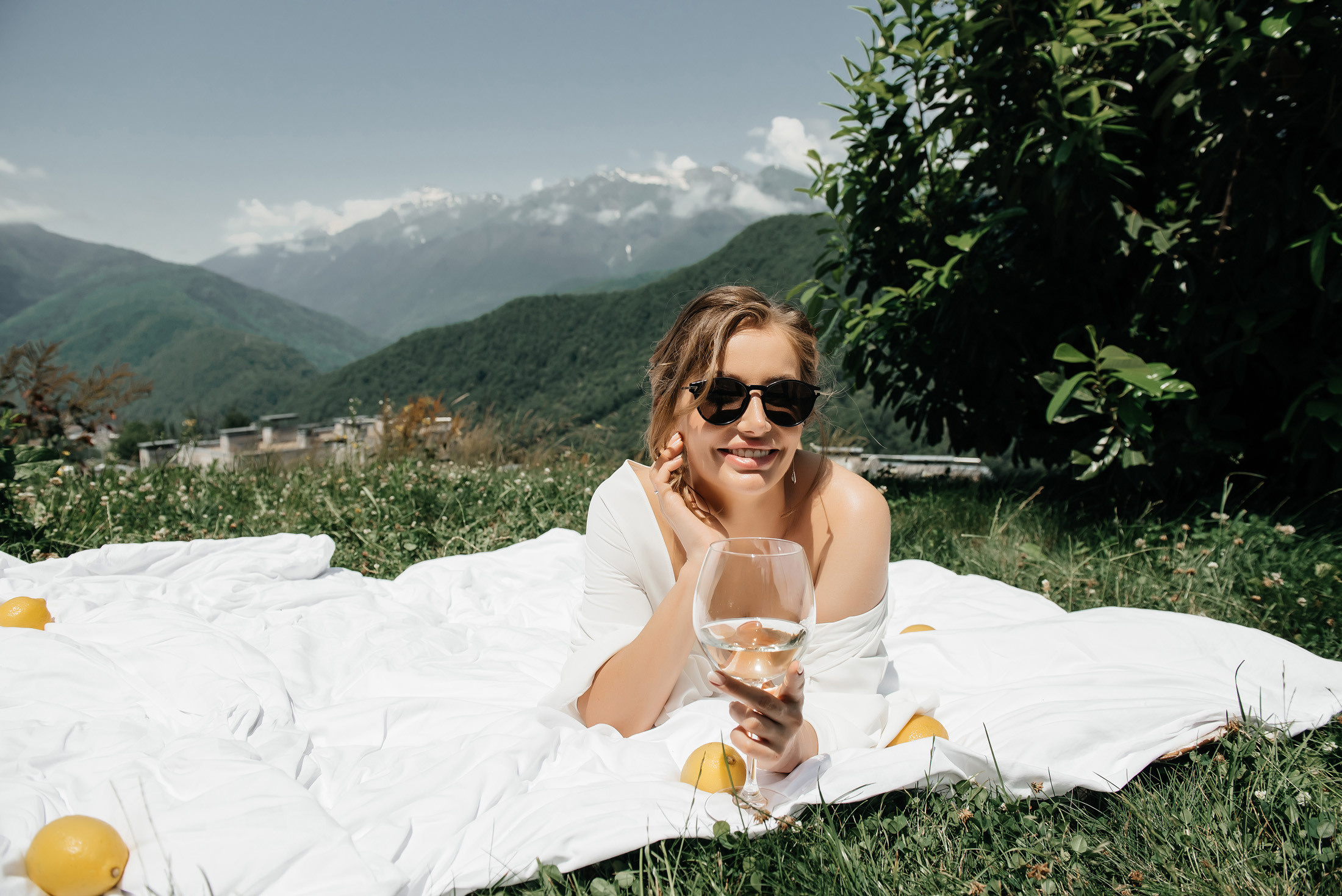 Свадьба в горах в Sky park отель. Фотограф Сочи Евгений Соколов