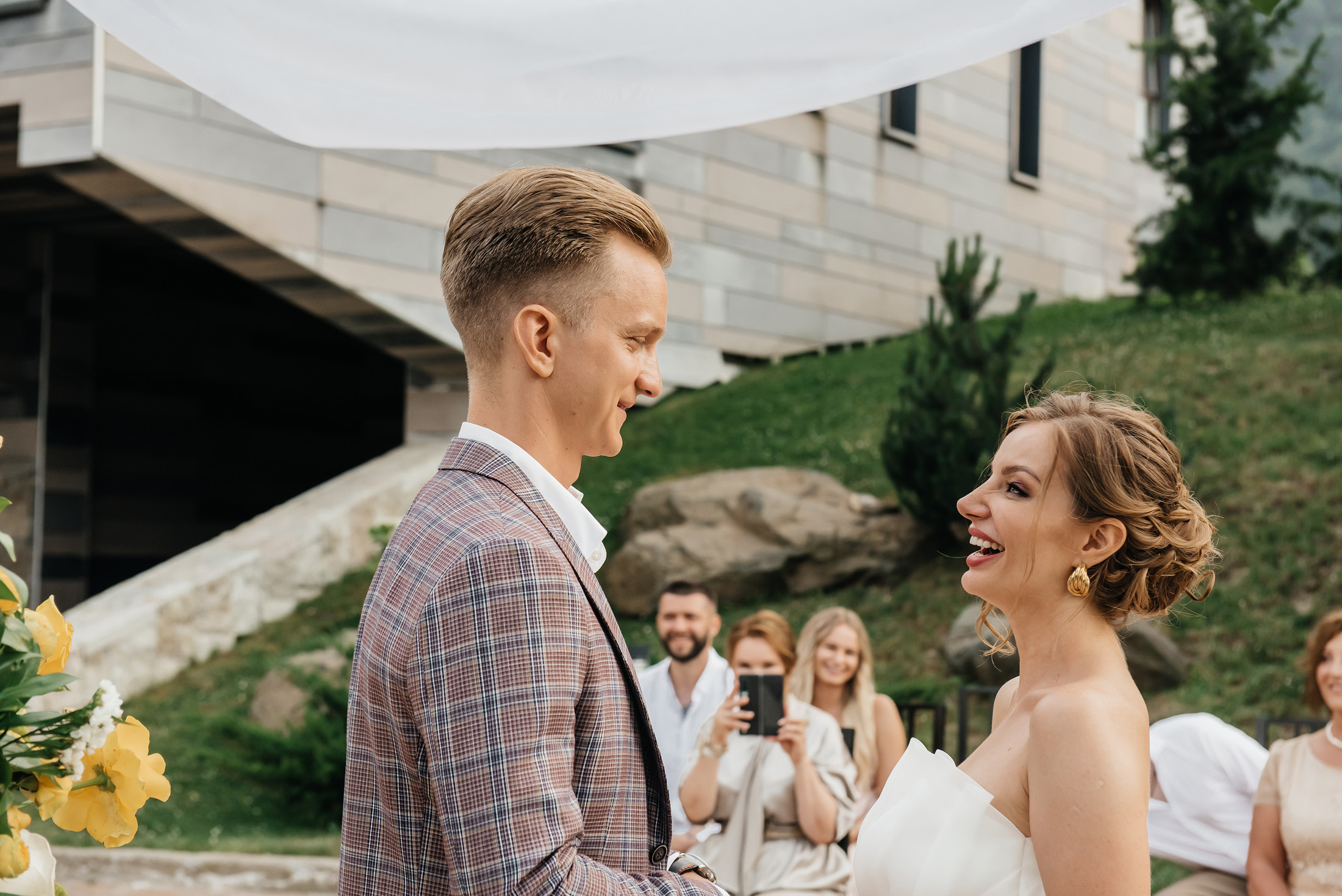 Свадьба в горах в Sky park отель. Фотограф Сочи Евгений Соколов