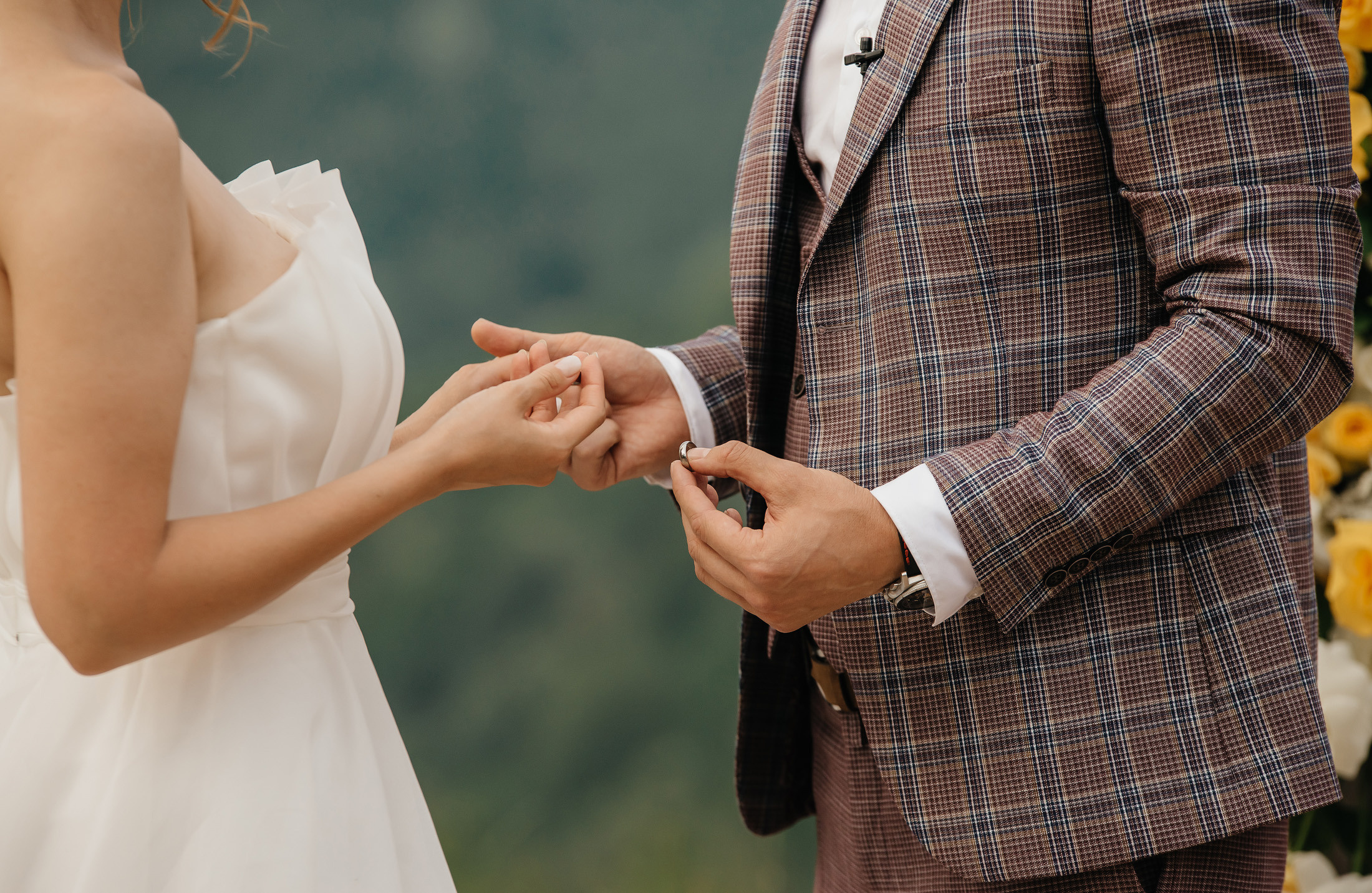 Свадьба в горах в Sky park отель. Фотограф Сочи Евгений Соколов