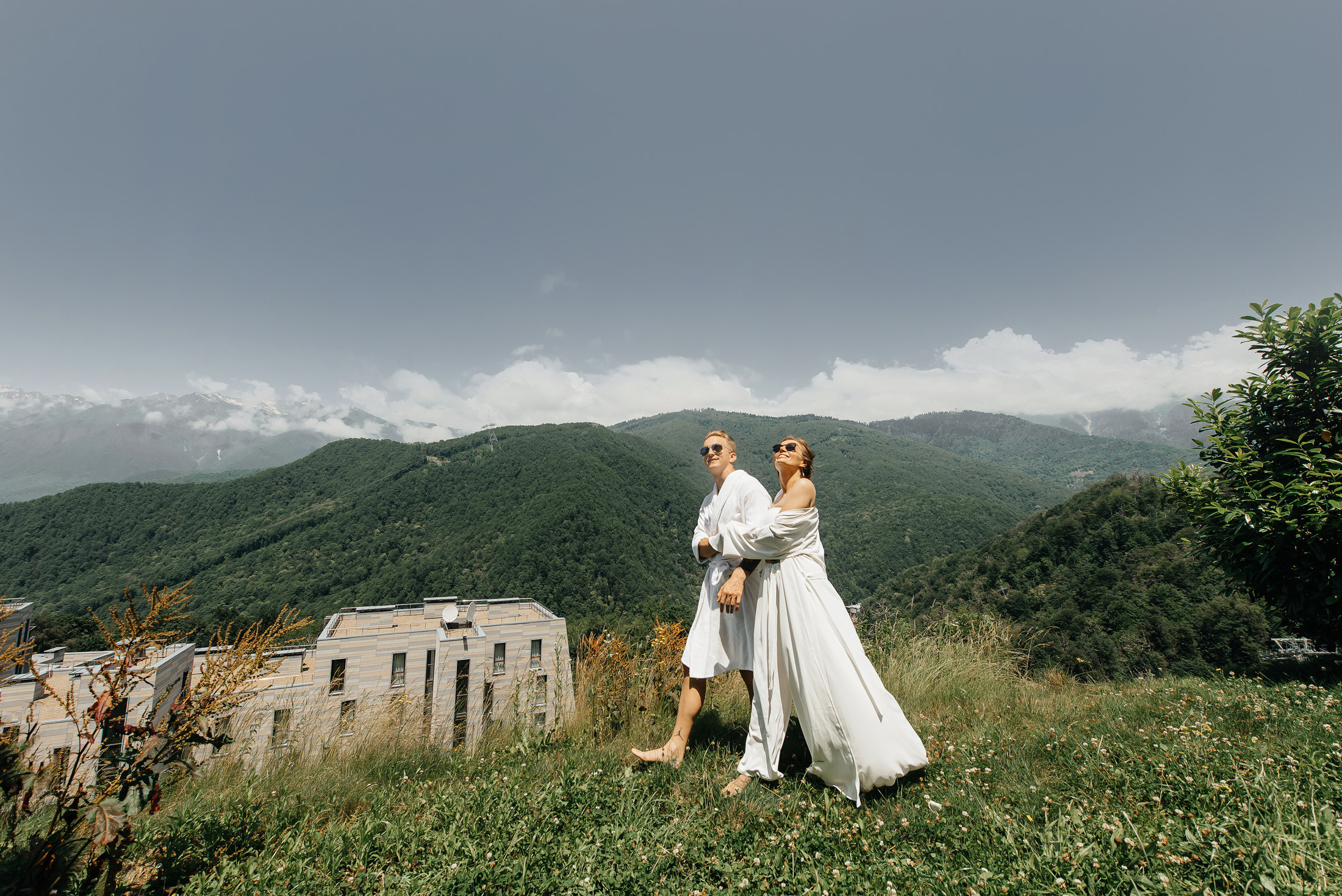Свадьба в горах в Sky park отель. Фотограф Сочи Евгений Соколов
