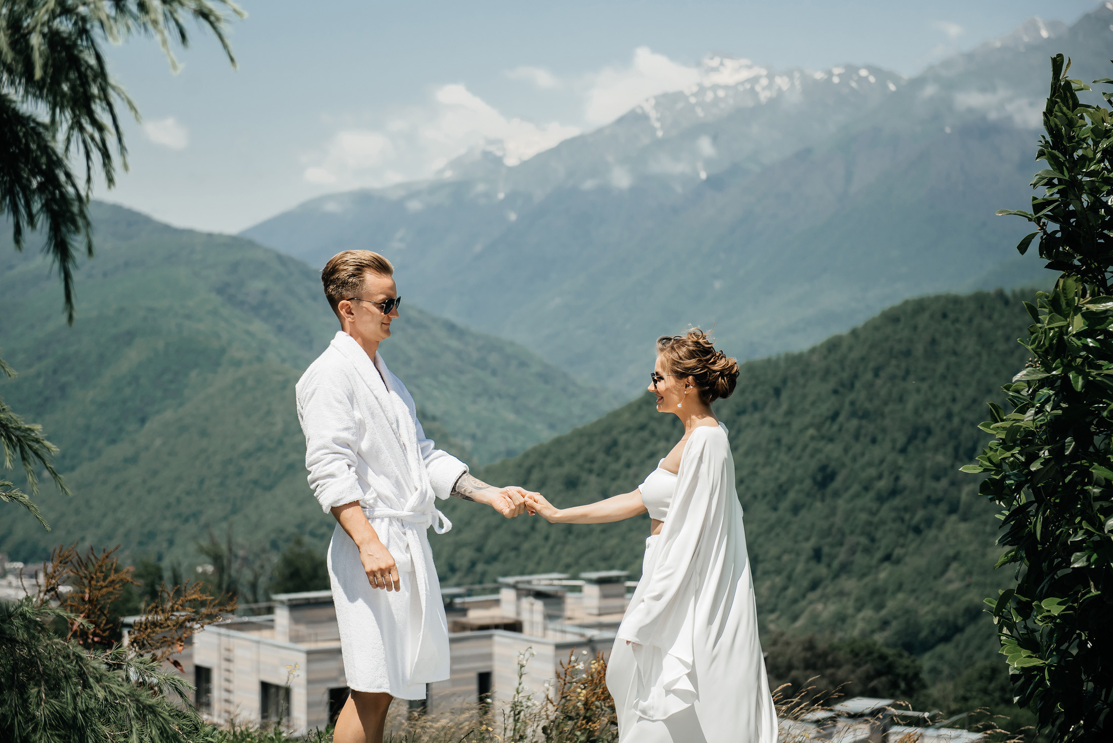 Свадьба в горах в Sky park отель. Фотограф Сочи Евгений Соколов