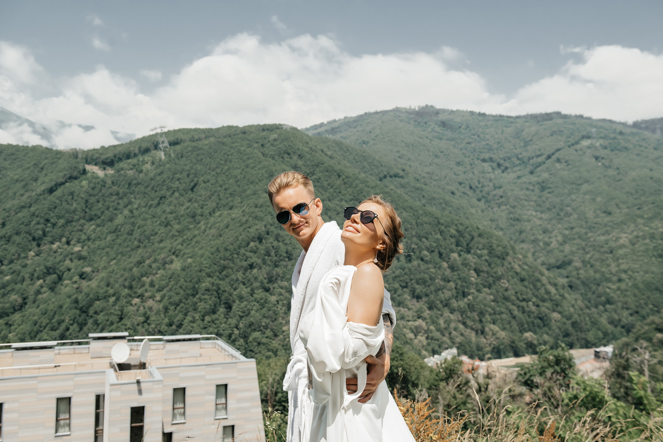 Свадьба в горах в Sky park отель. Фотограф Сочи Евгений Соколов