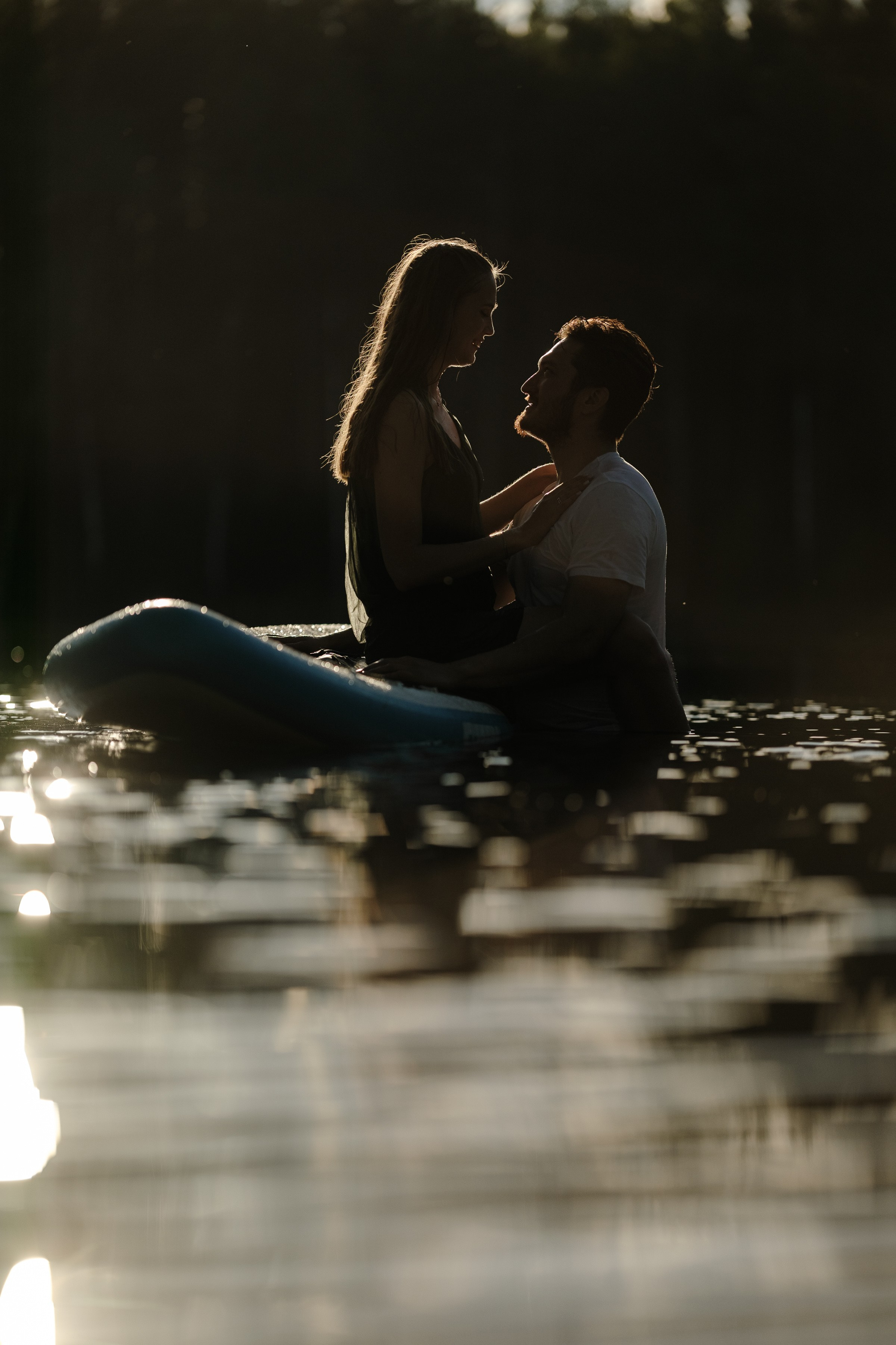 Петя и Лина, на сапах. Интерьерный фотограф и видеограф в Санкт-Петербурге Вадим Балбашевский