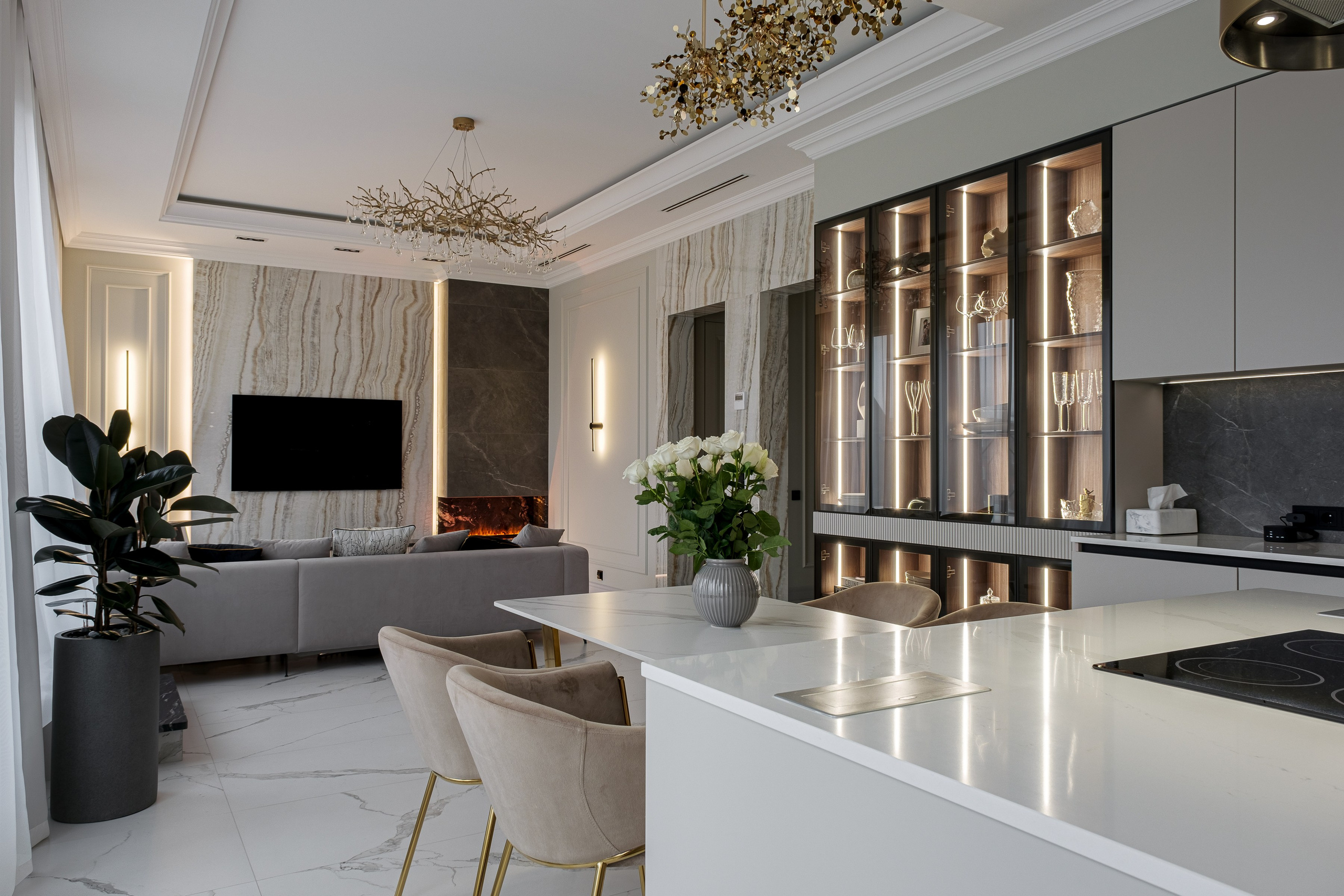 Дизайн квартиры, Петровский пр. Интерьерный фотограф и видеограф в Санкт-Петербурге Вадим Балбашевский