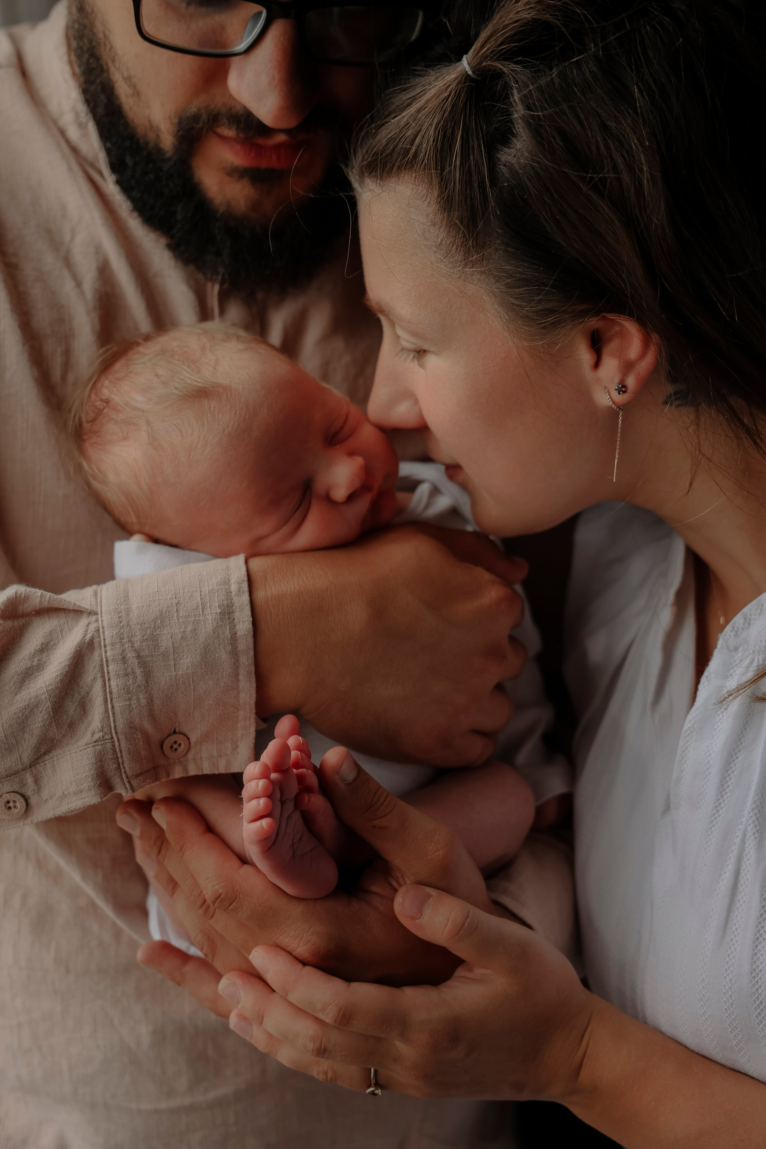 Настя Руслан София Ратмир. Фотограф новорожденных