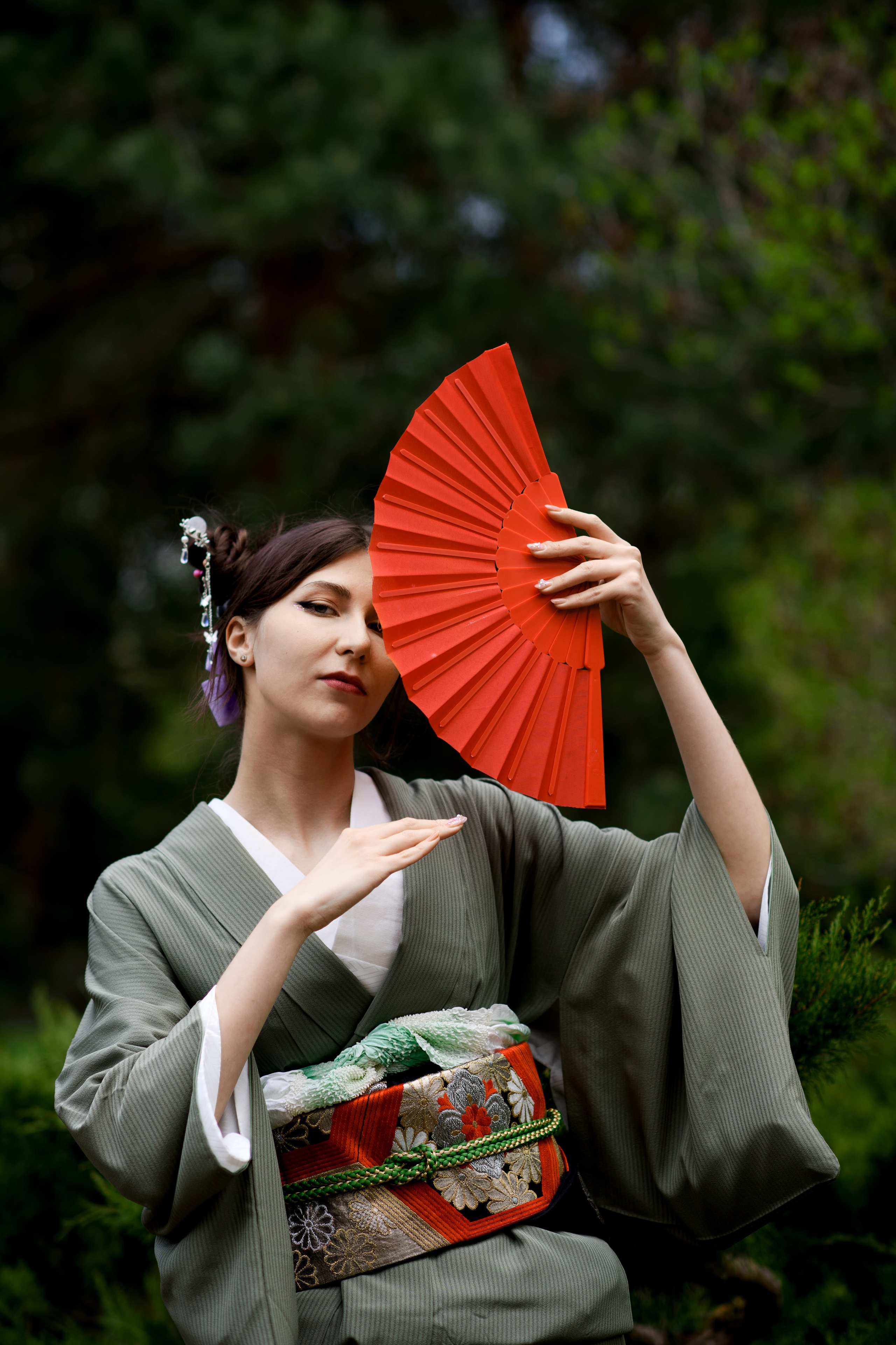 Любование цветением сакуры в Японском саду. Главная