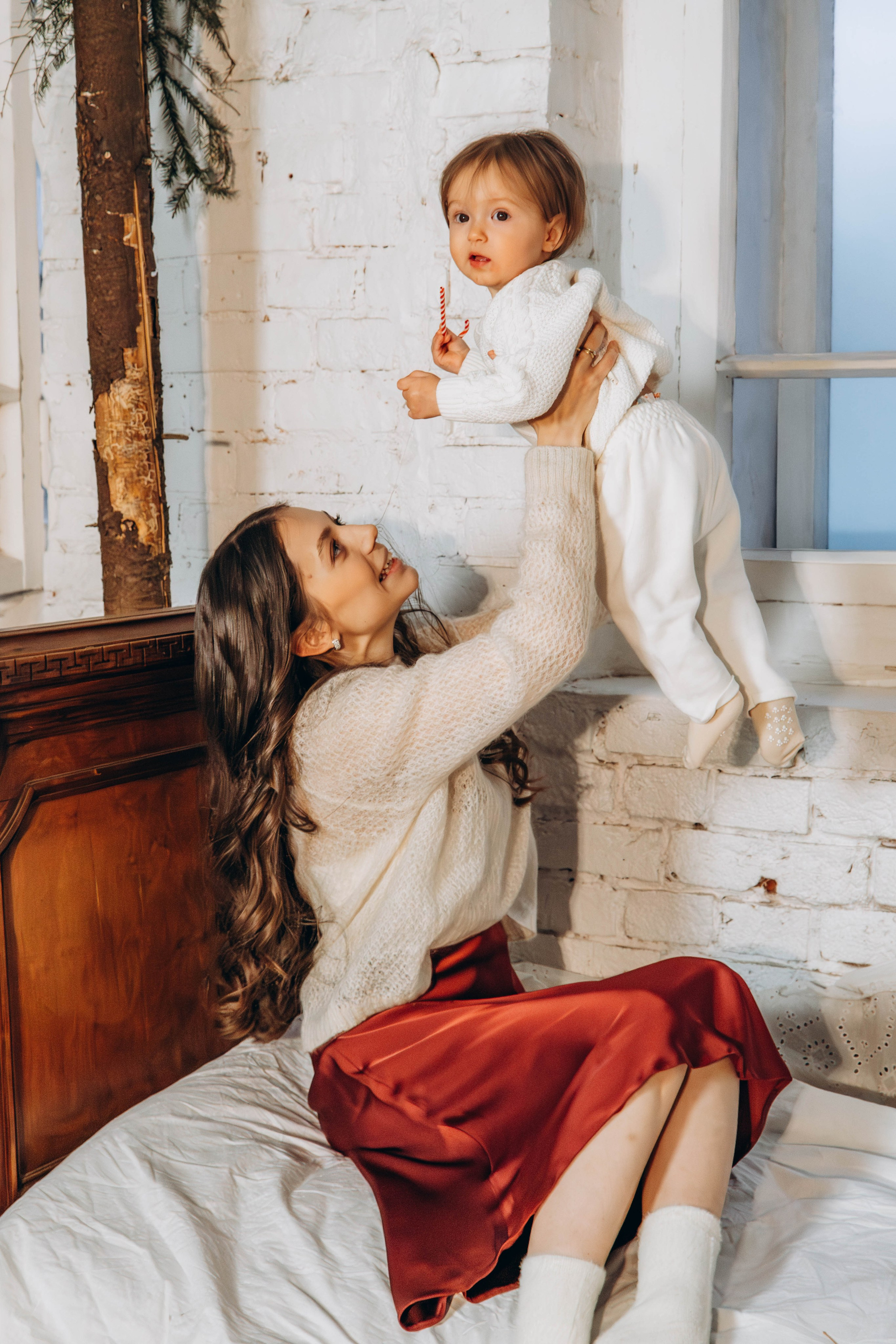 Анастасия и Мира. Студия «Мох». Фотограф Москва Валерия Веденина