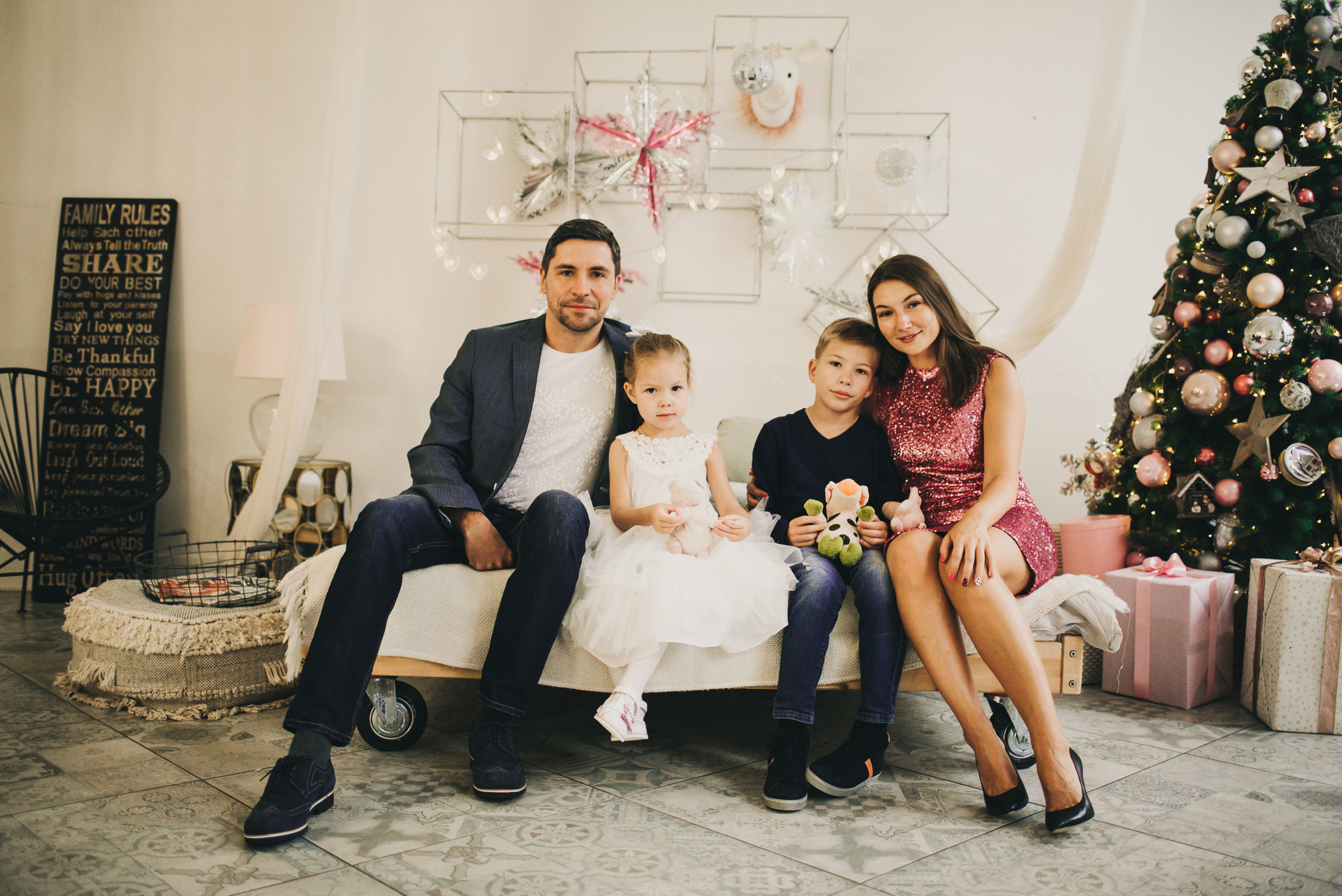 Новогоднее чаепитие. Фотограф в Москве новорожденные свадьбы семьи Дарья Ларионова