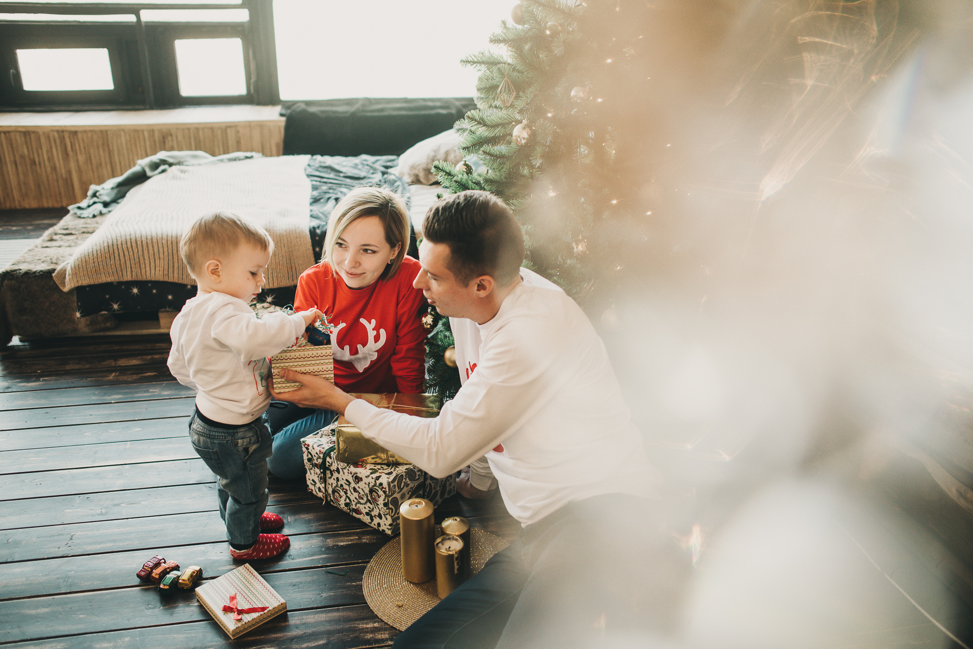 Полет нормальный — в Новый год!. Фотограф в Москве новорожденные свадьбы семьи Дарья Ларионова
