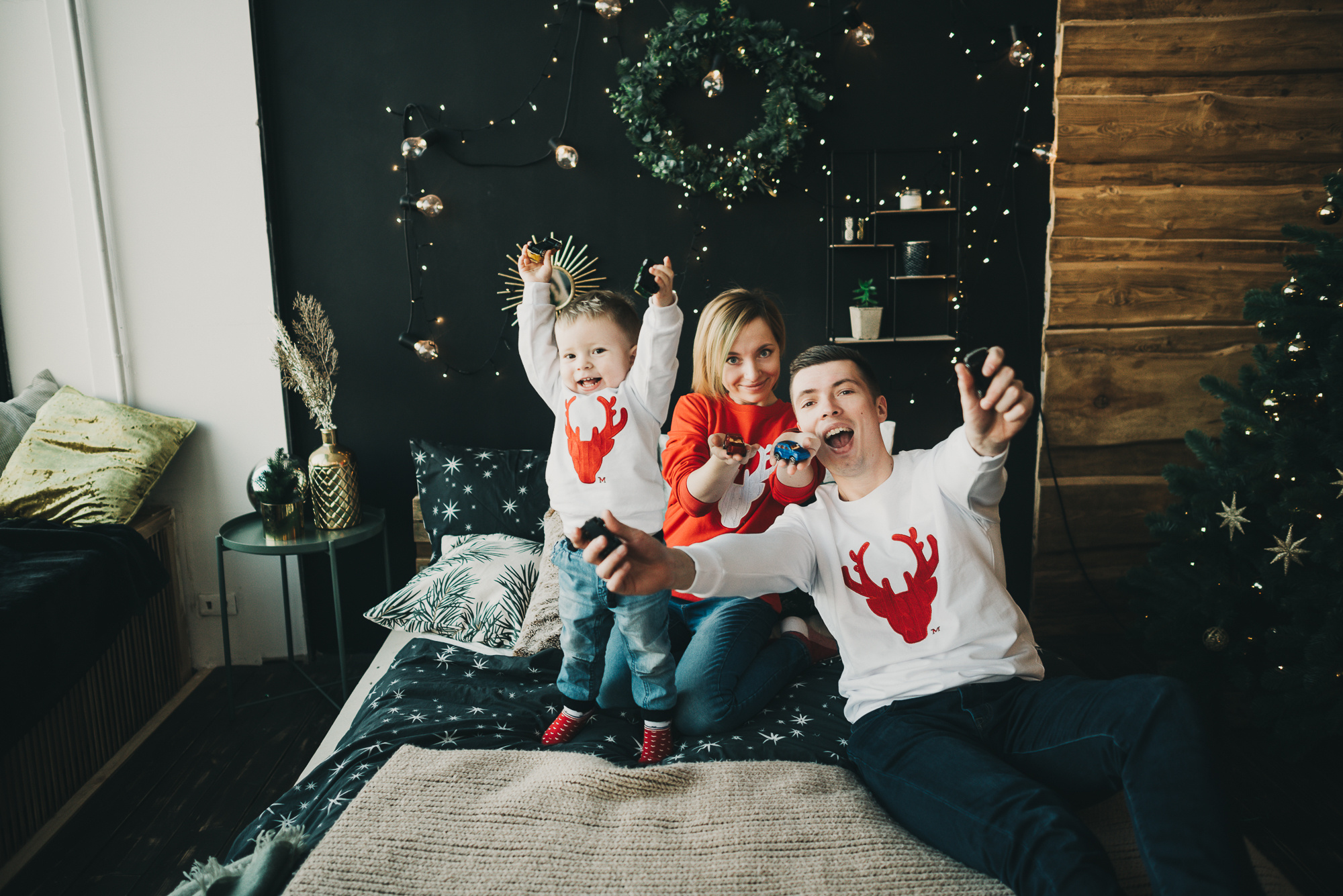 Полет нормальный — в Новый год!. Фотограф в Москве новорожденные свадьбы семьи Дарья Ларионова