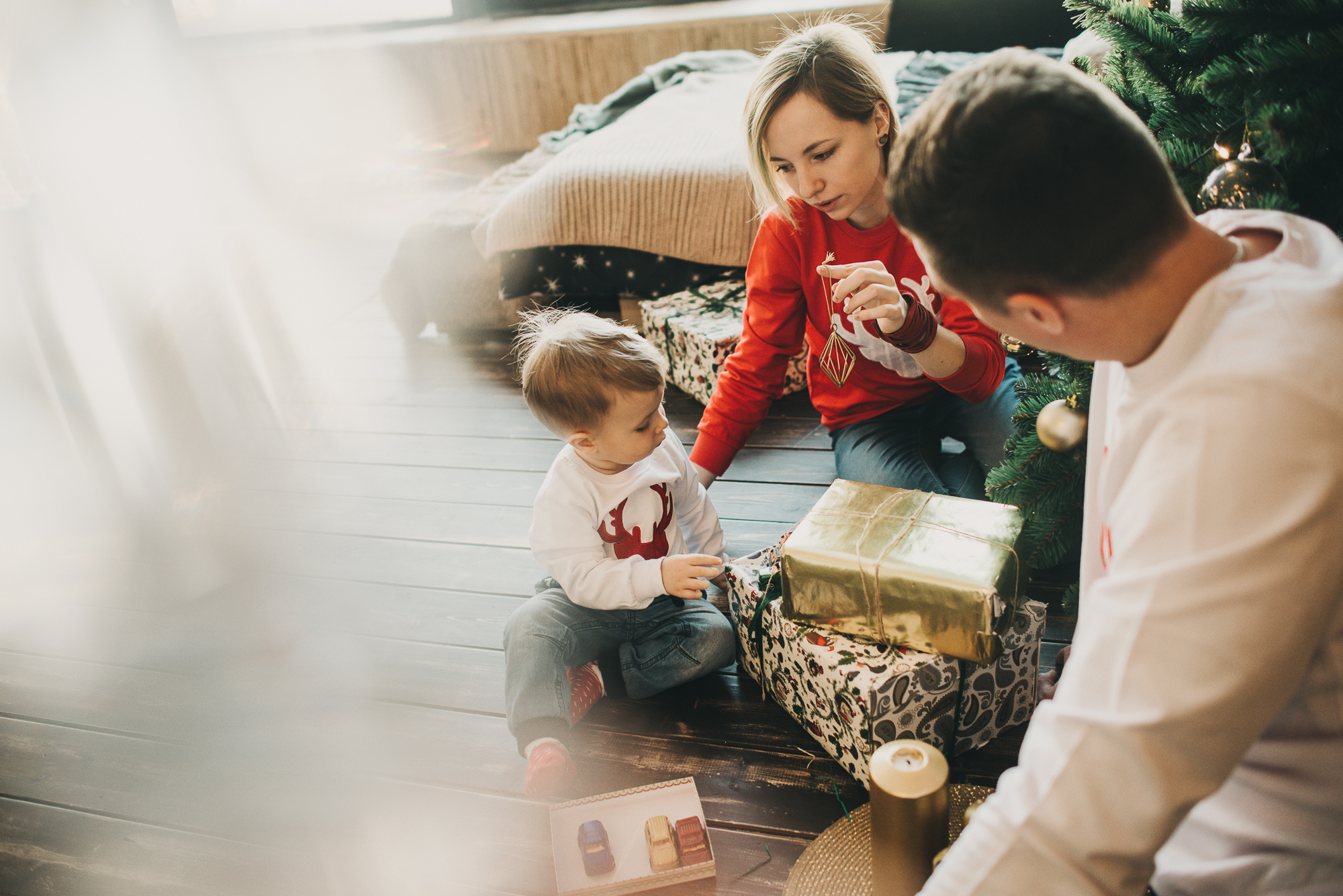 Полет нормальный — в Новый год!. Фотограф в Москве новорожденные свадьбы семьи Дарья Ларионова