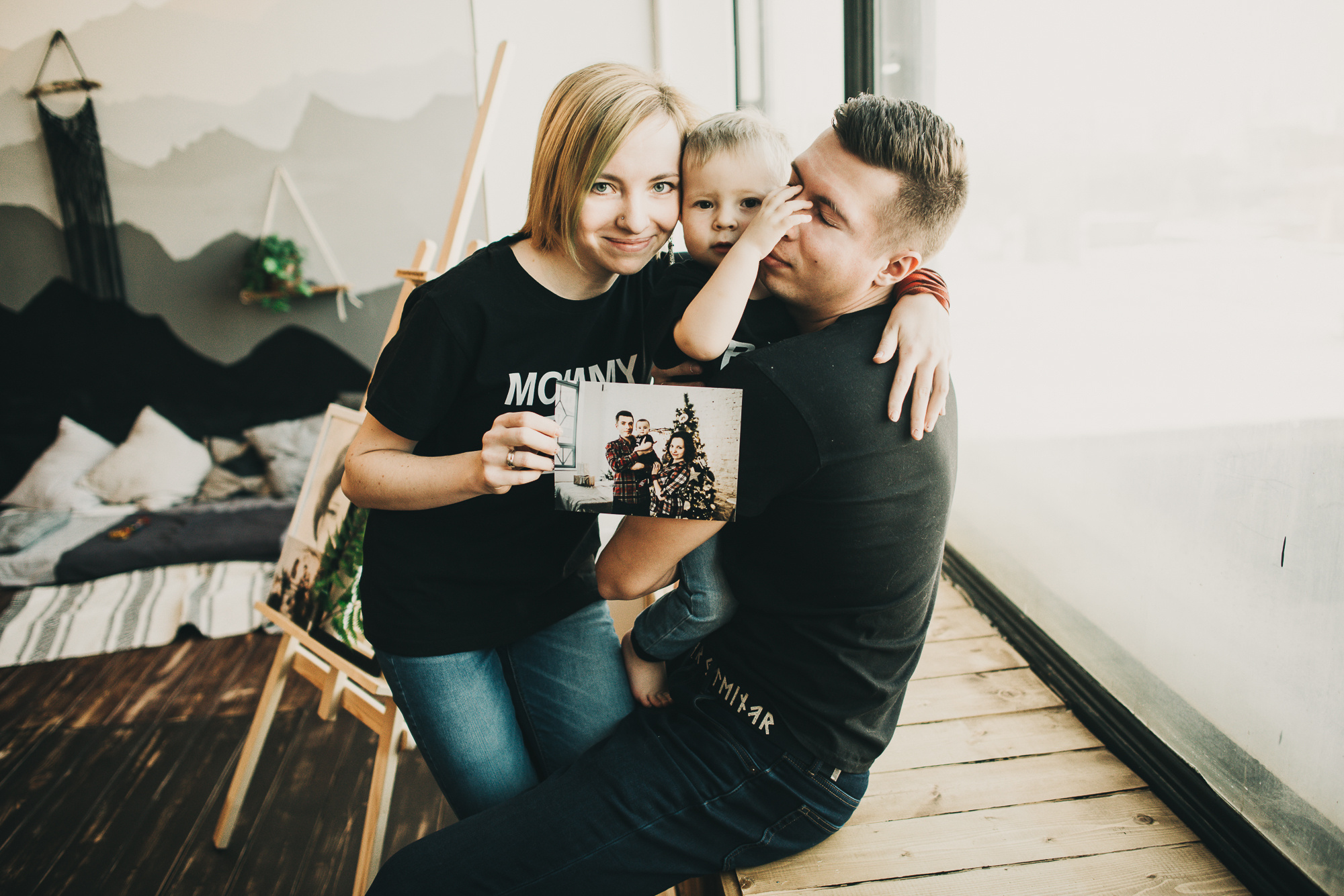 Полет нормальный — в Новый год!. Фотограф в Москве новорожденные свадьбы семьи Дарья Ларионова