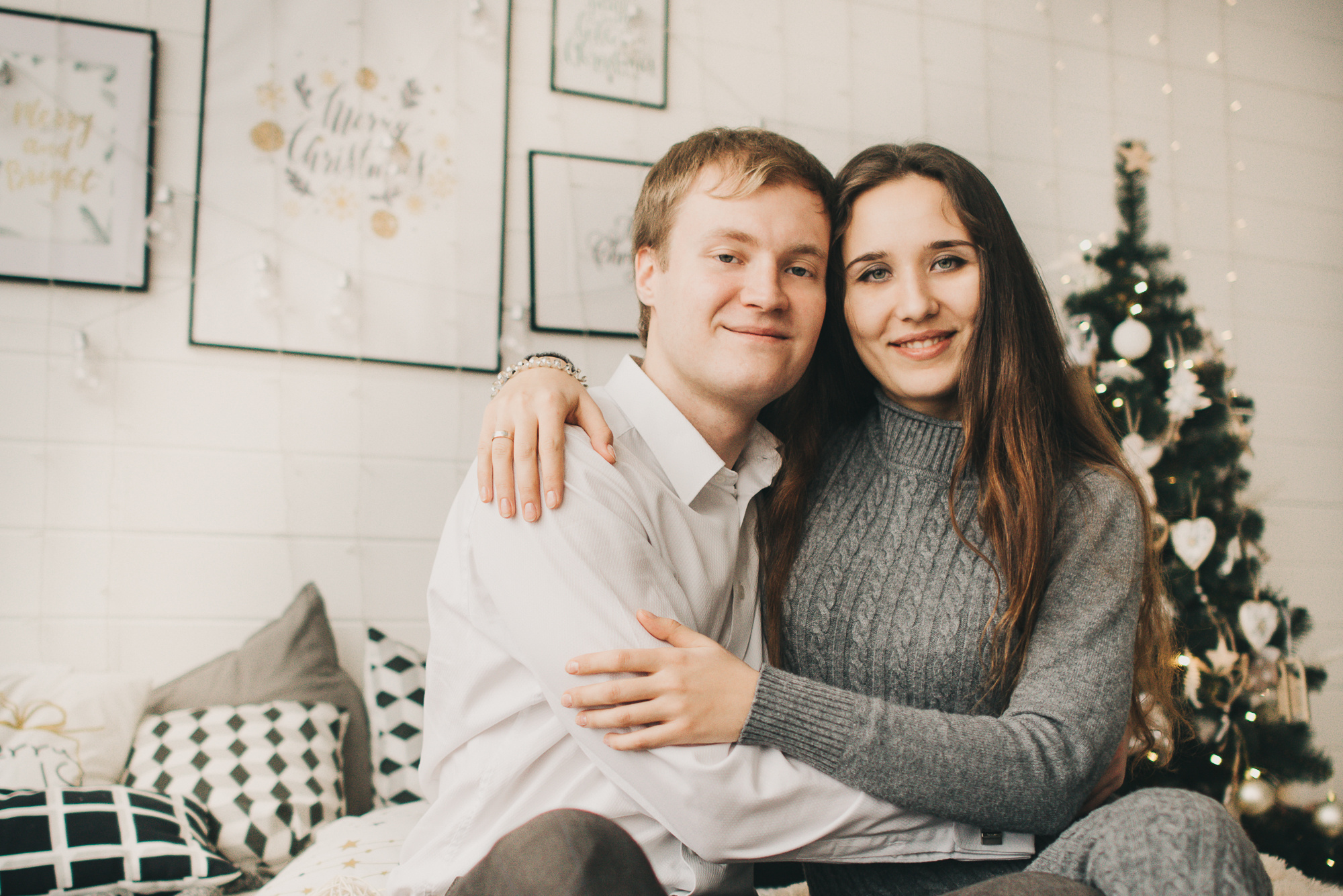 Втроем: радость и ежики. Фотограф в Москве новорожденные свадьбы семьи Дарья Ларионова