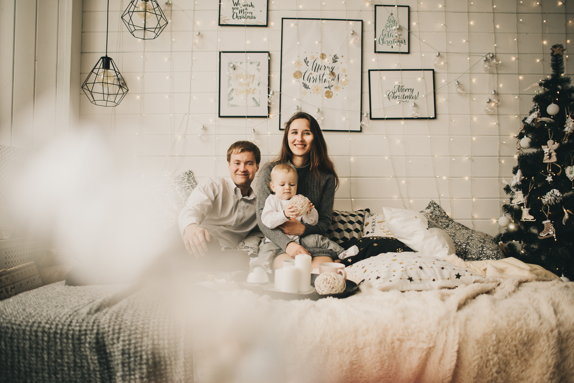 Втроем: радость и ежики. Фотограф в Москве новорожденные свадьбы семьи Дарья Ларионова