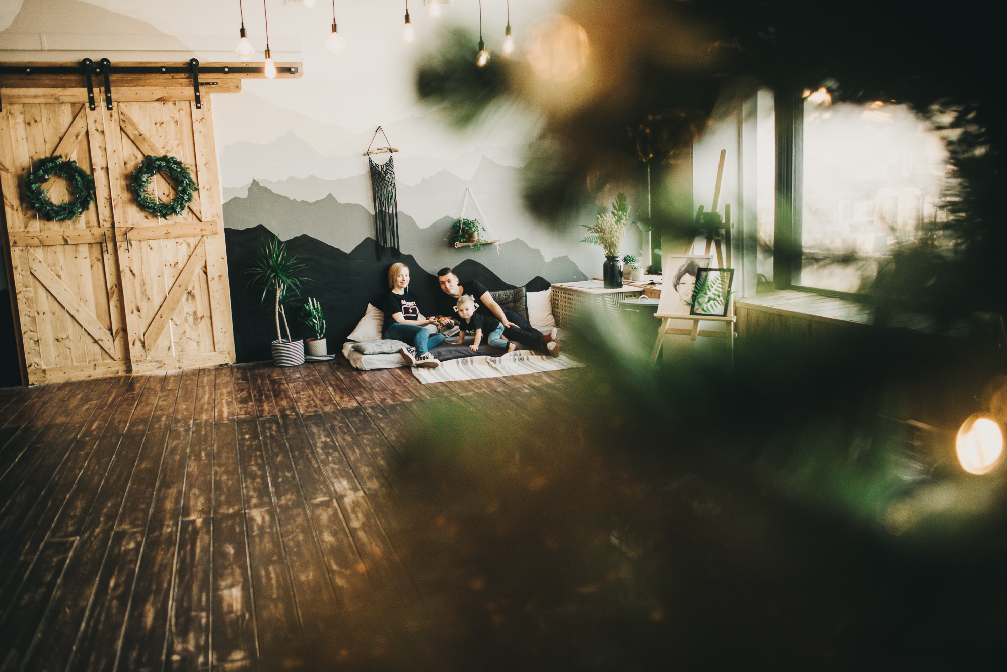 Полет нормальный — в Новый год!. Фотограф в Москве новорожденные свадьбы семьи Дарья Ларионова