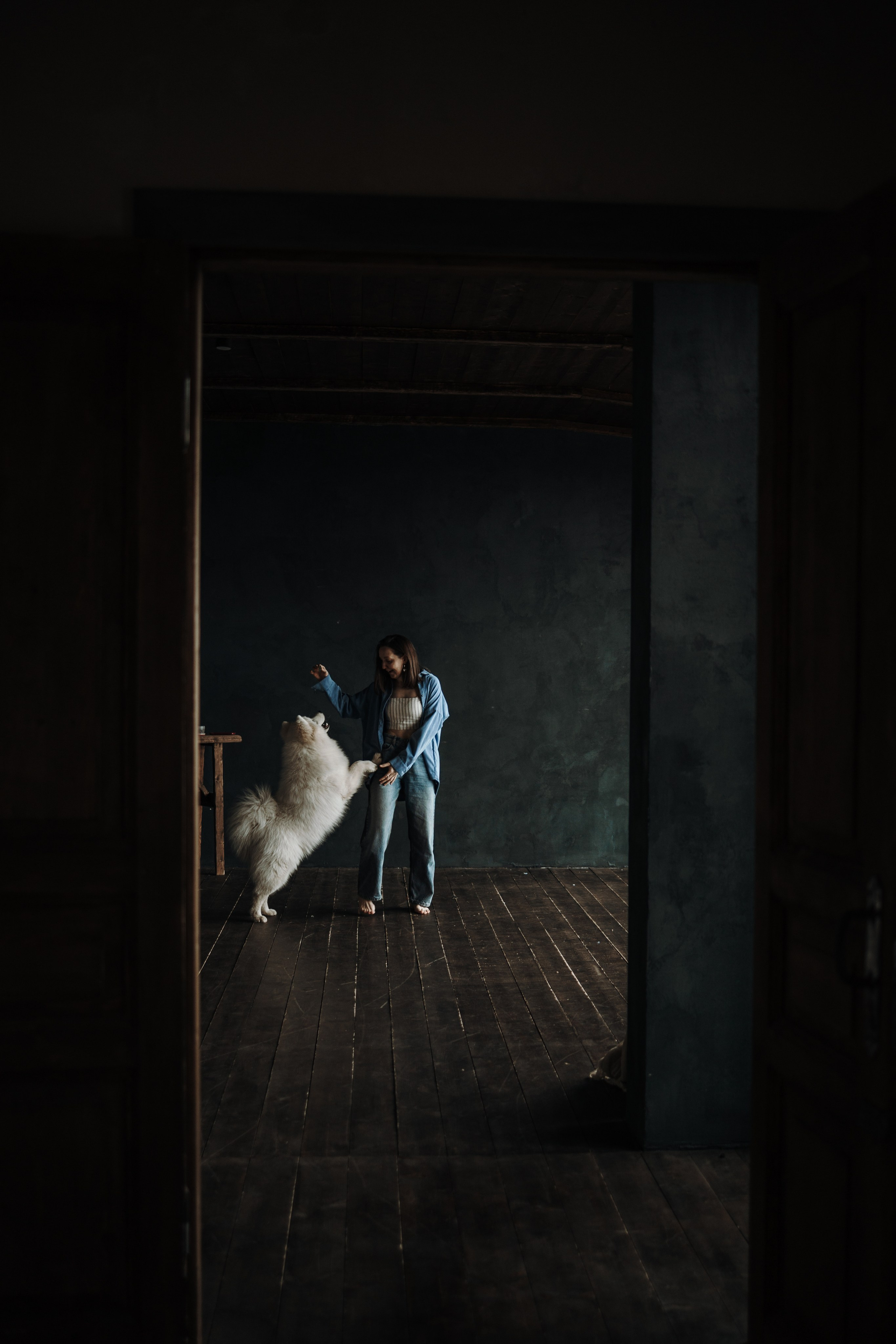 Марина и Мушу. Фотограф — Анималист | Санкт-Петербург