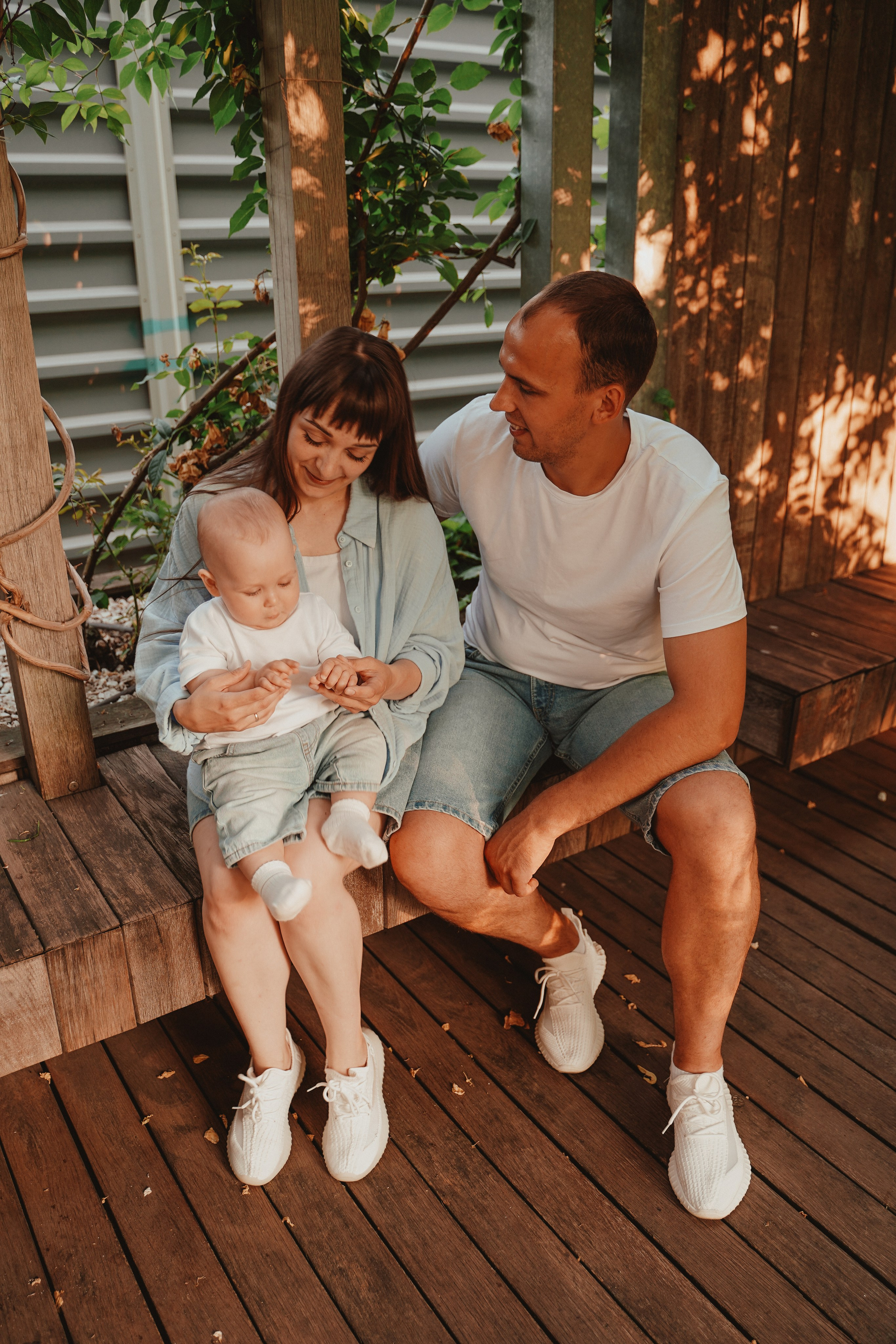 Семейная фотосессия в парке Галицкого. Семейный и женский фотограф в Краснодаре Анастасия Приймак