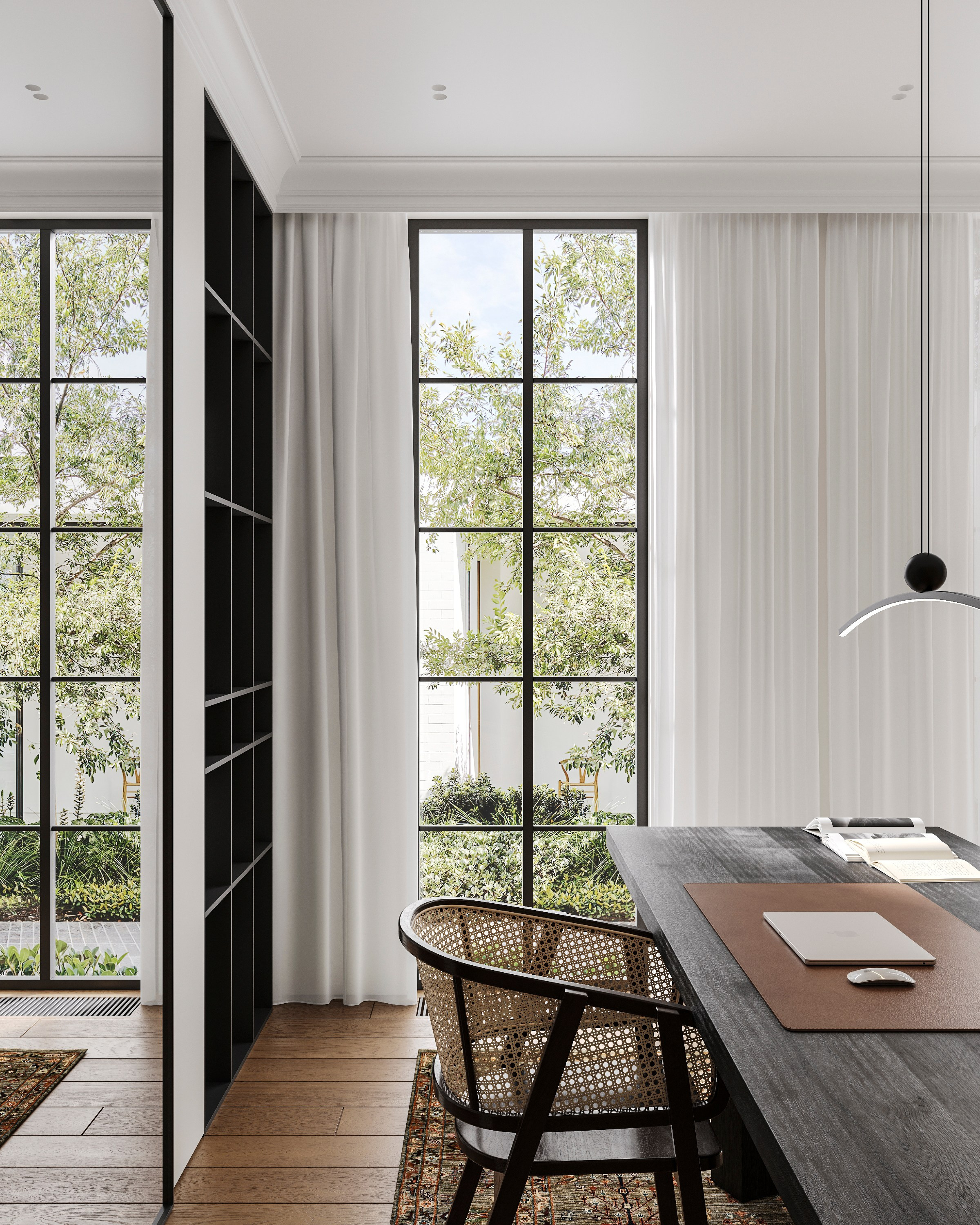 SERENE SPACE | DESIGNER ANNE KIREEVA. Interior Visualization by Valerie Stetyukevich