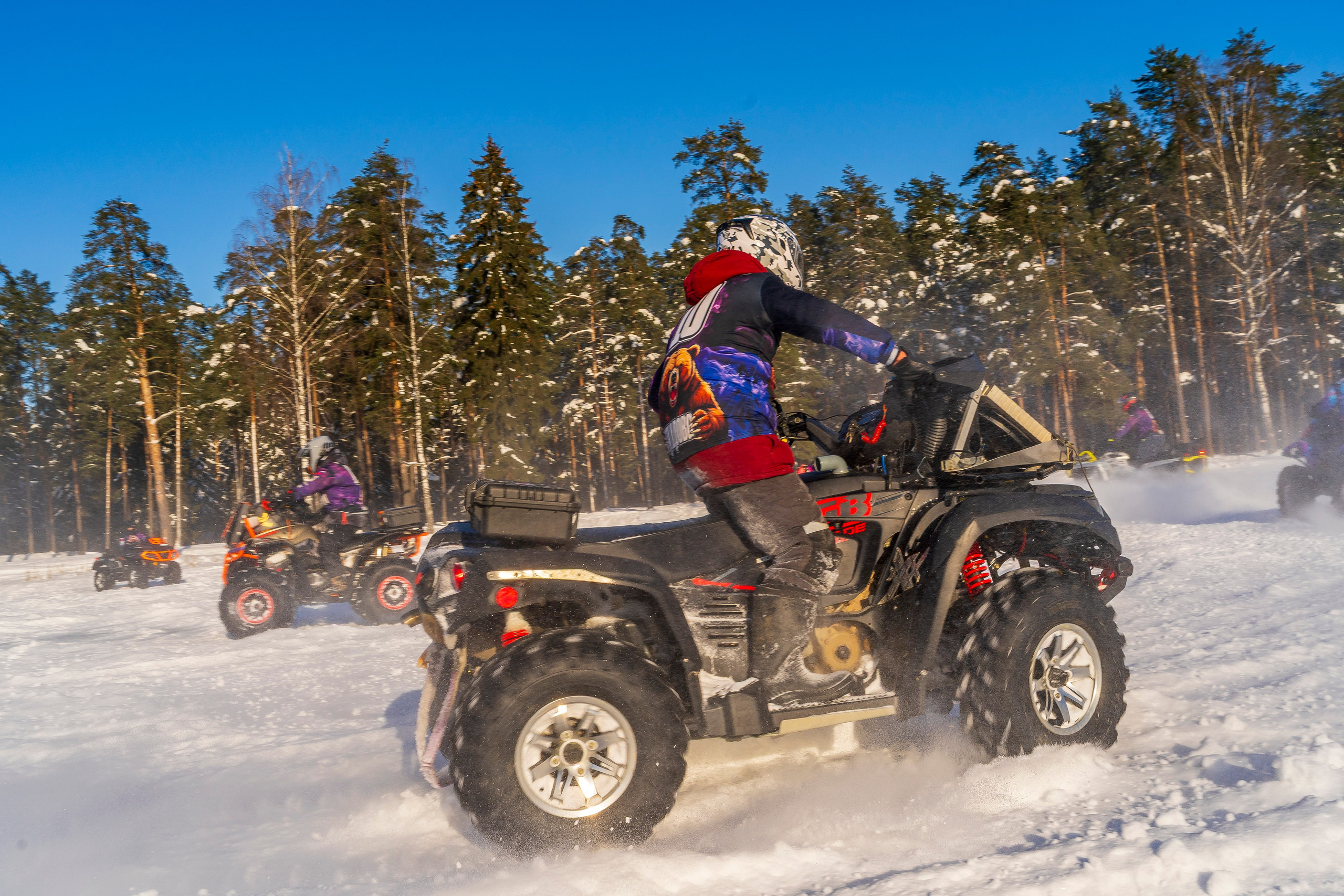 Кудрово ATV. Графический дизайнер Илья Левченко