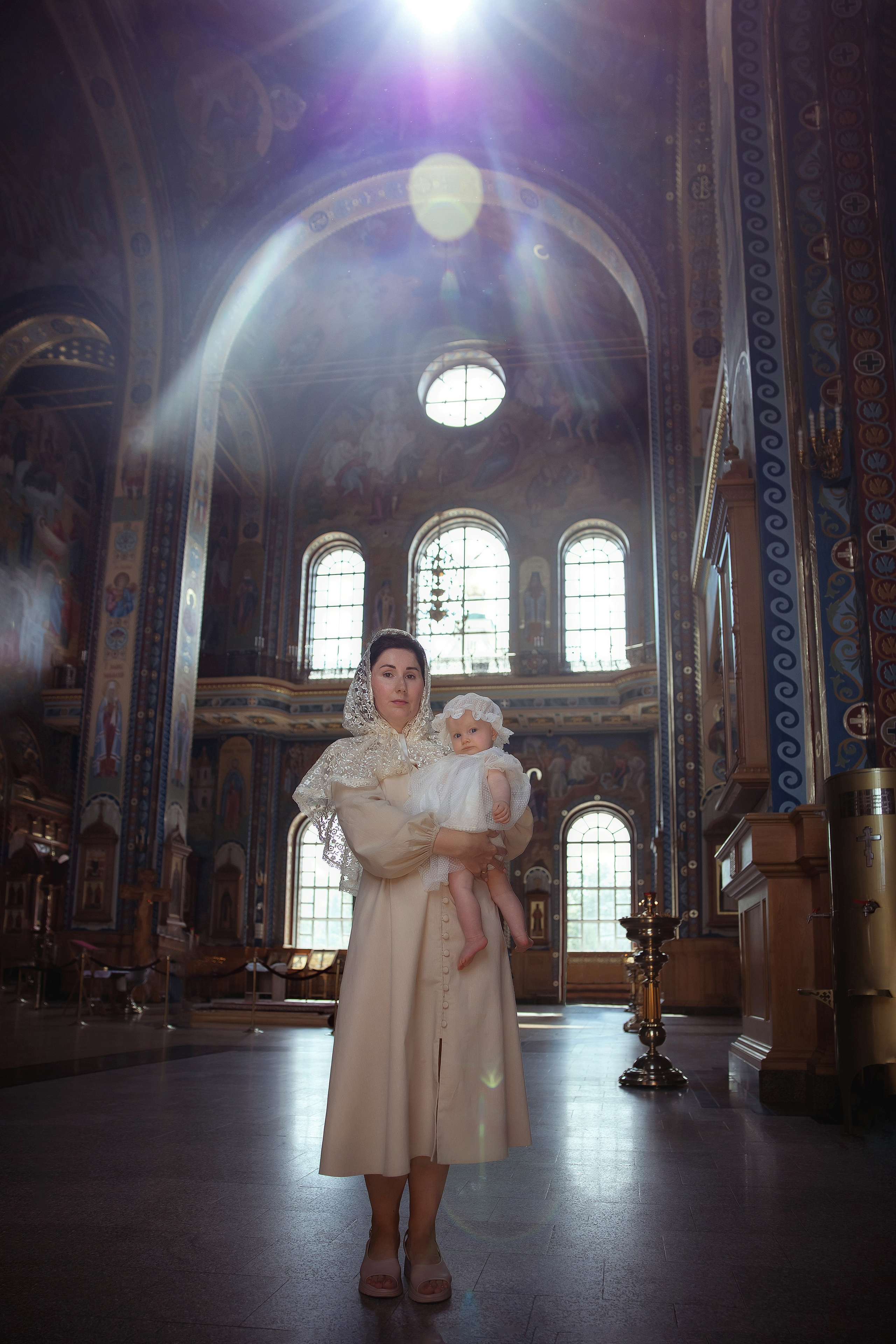 Крещение Есении Благовещенский собор. Фотограф на крещение и венчание