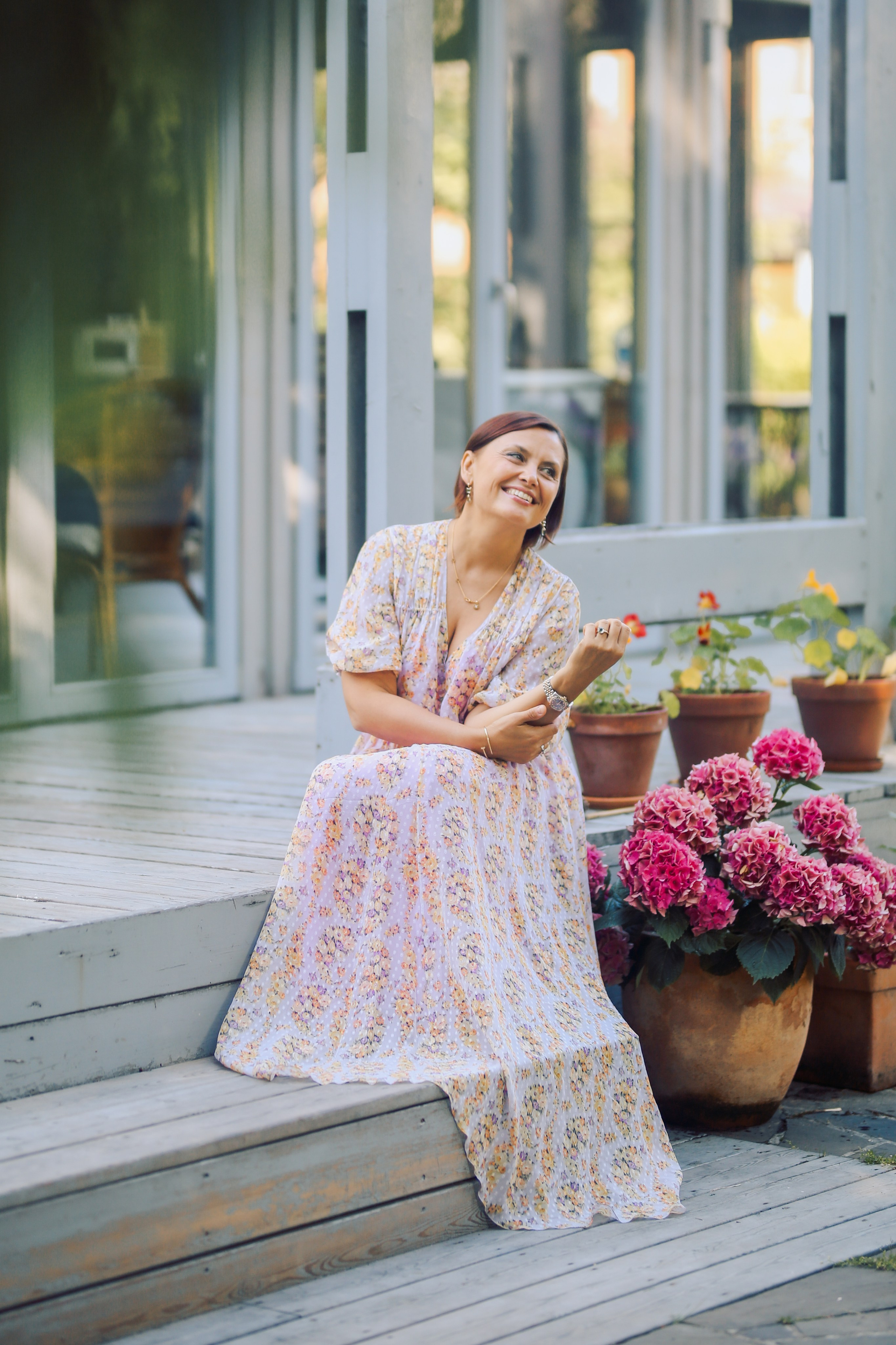 Юлия с семьей. Фотограф Анастасия Залевская