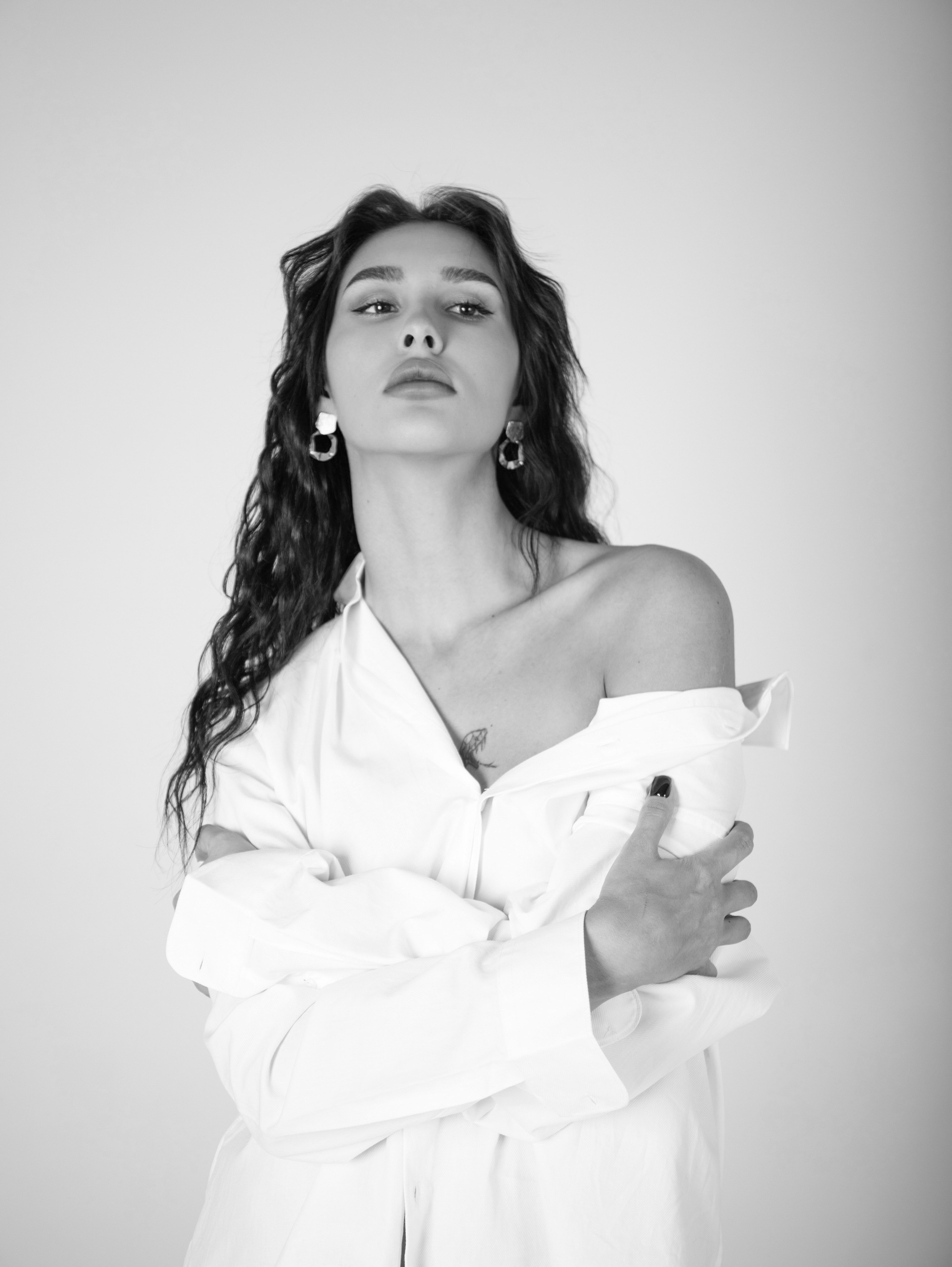 На циклораме. Свадебный и семейный фотограф в Москве Мила Широких