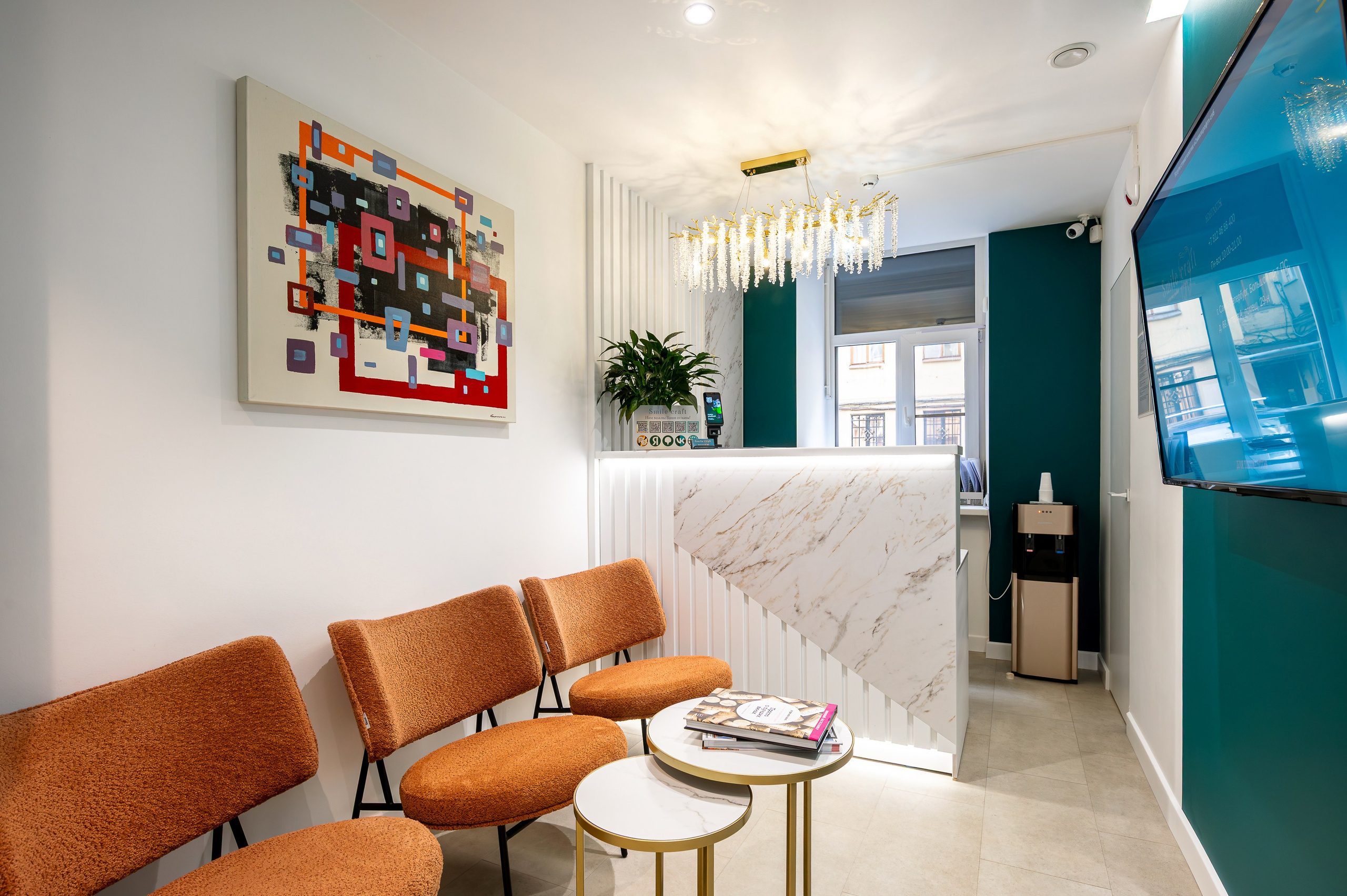 Стоматология Смайлкрафт. Интерьерный фотограф. Фото- видеосъемка недвижимости Санкт-Петербург