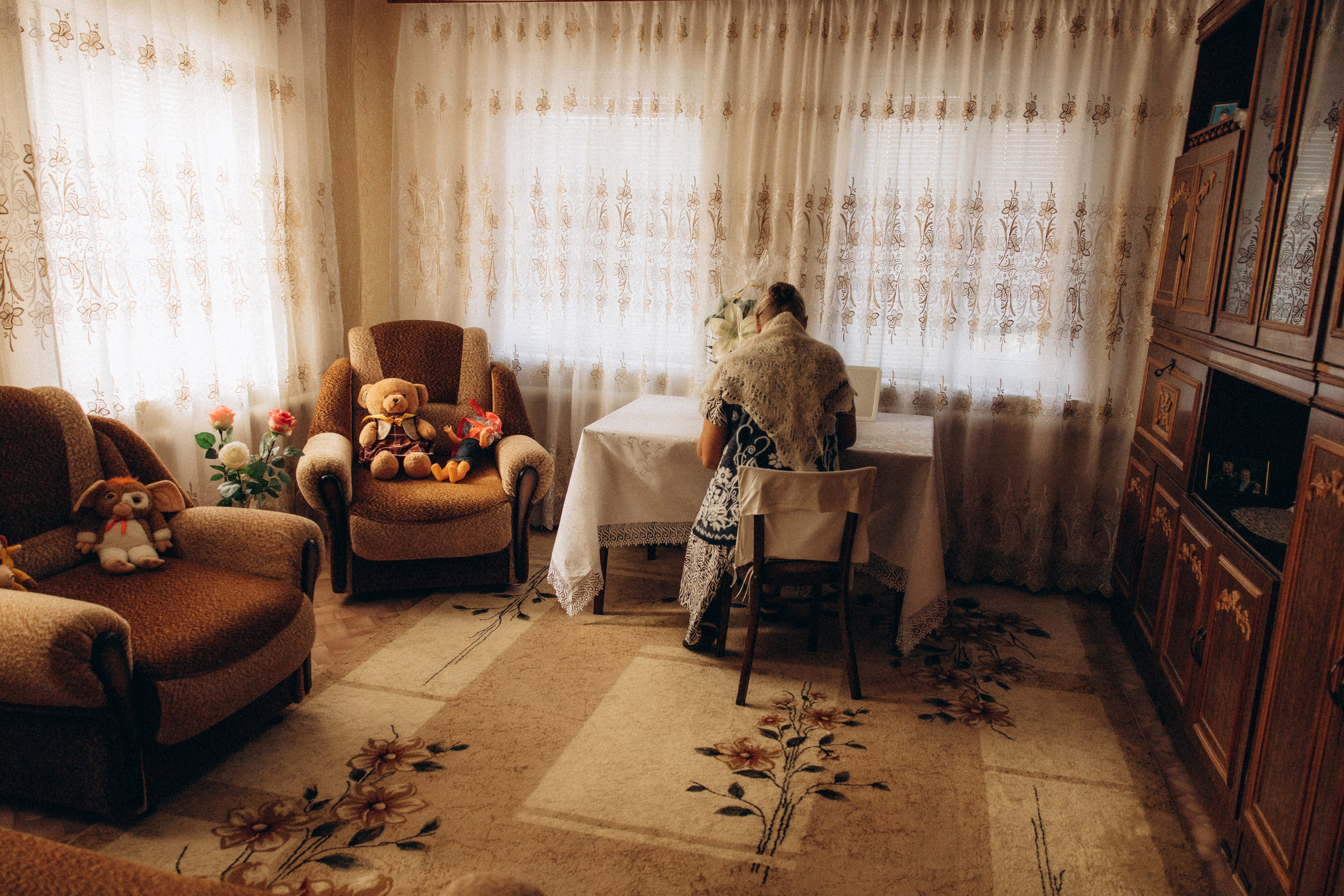 Аня и бабушка. Семейный фотограф Губкин/Старый Оскол