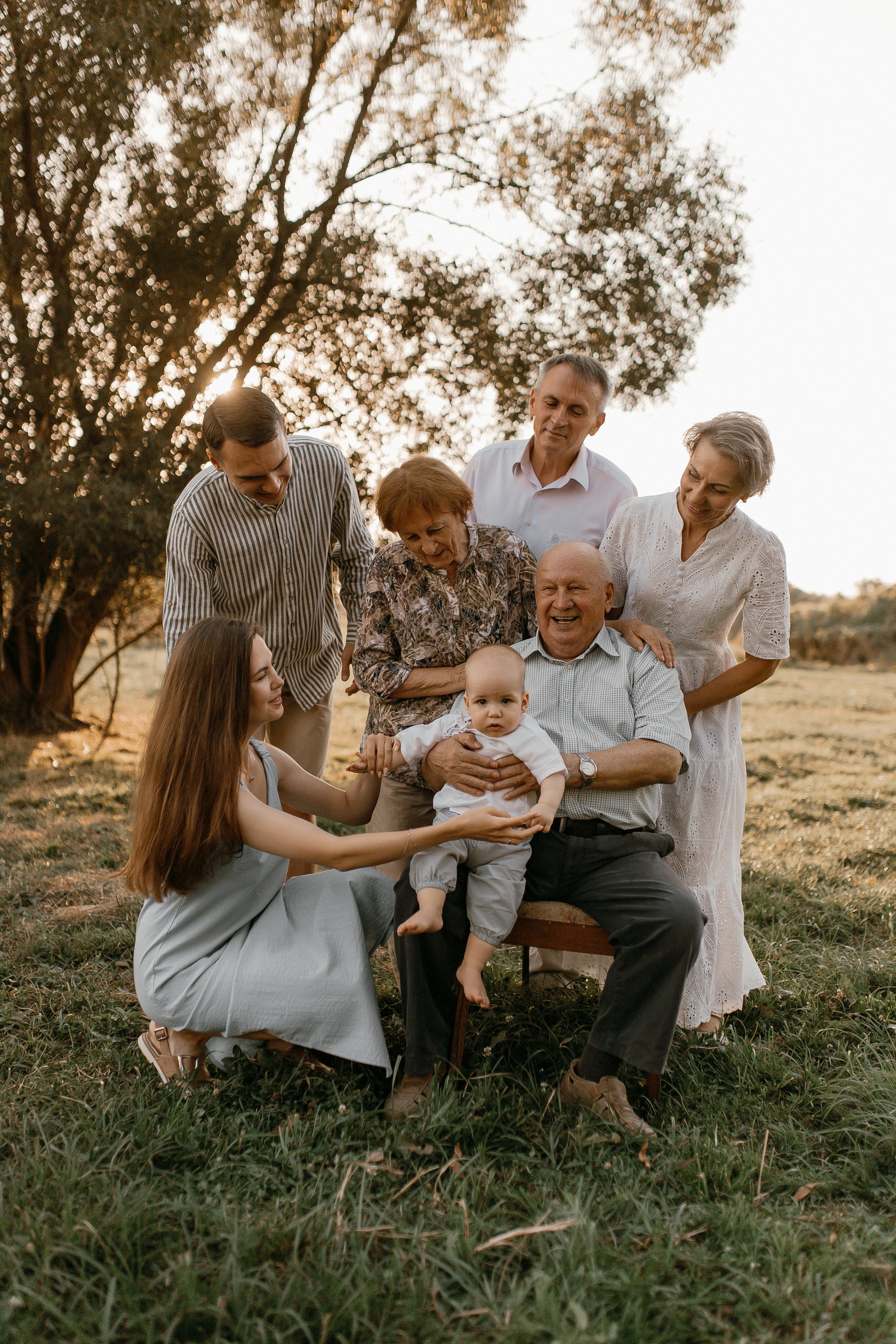 4 поколения. Семейный фотограф Губкин/Старый Оскол