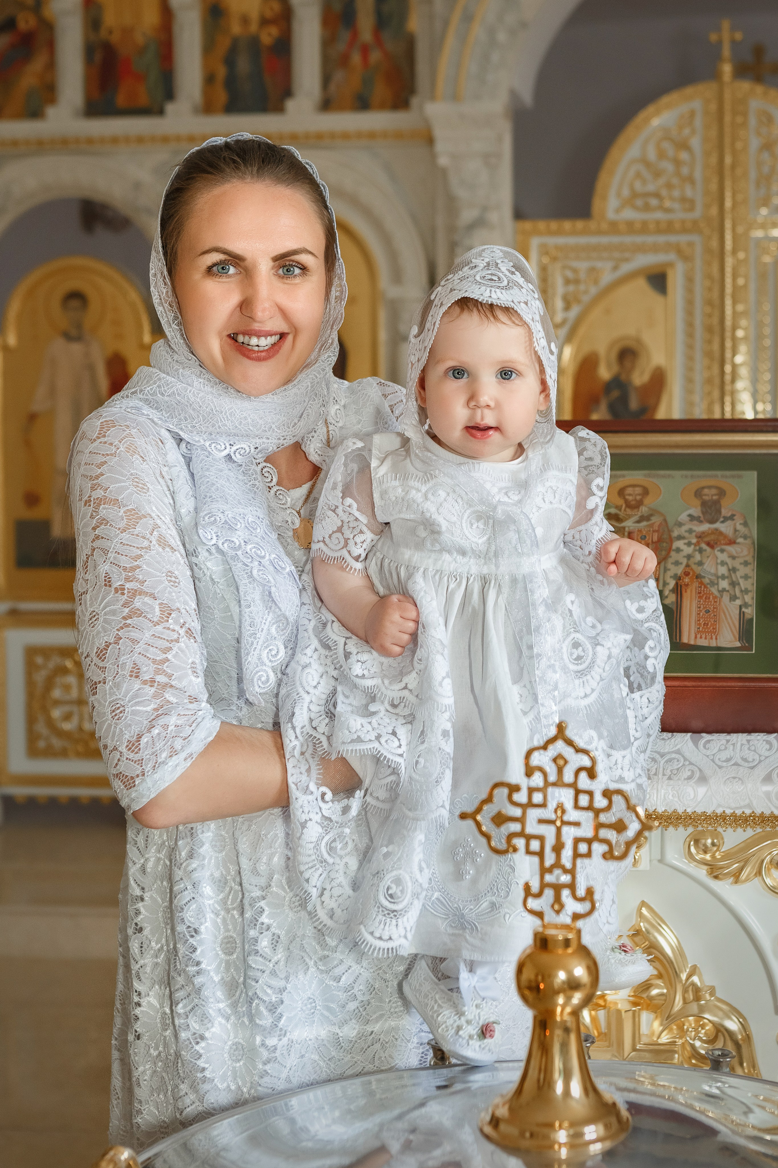 Таинство крещения Ярины. Детский, семейный фотограф в Южно-Сахалинске, Невельске и Холмске