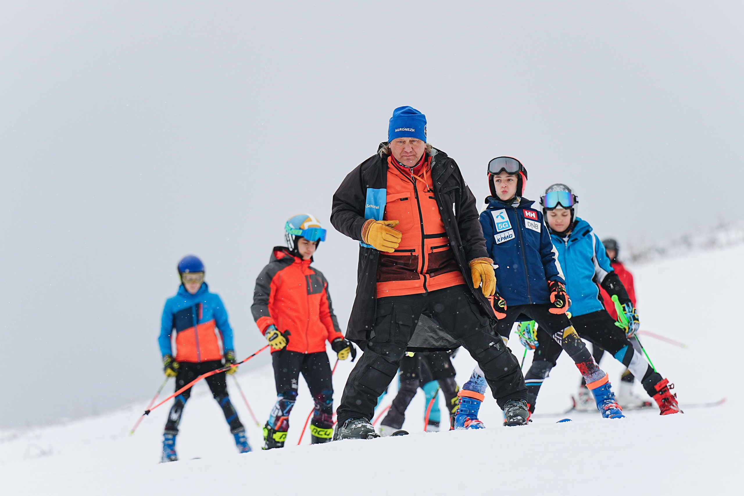 Горные лыжи. Первенство Центрального Федерального Округа. GS U14 Шуколово. Фотограф Студитский Евгений