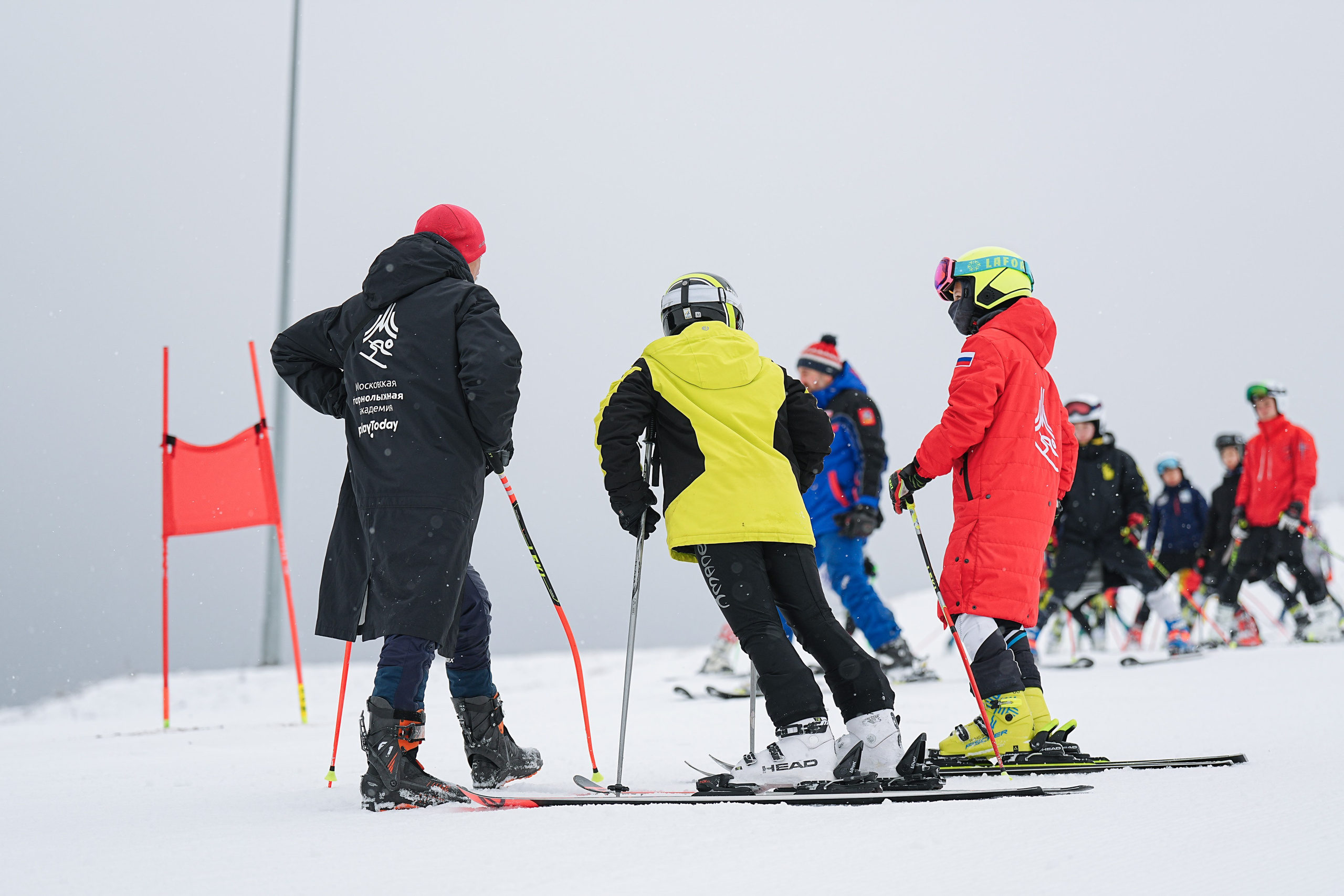 Горные лыжи. Первенство Центрального Федерального Округа. GS U14 Шуколово. Фотограф Студитский Евгений