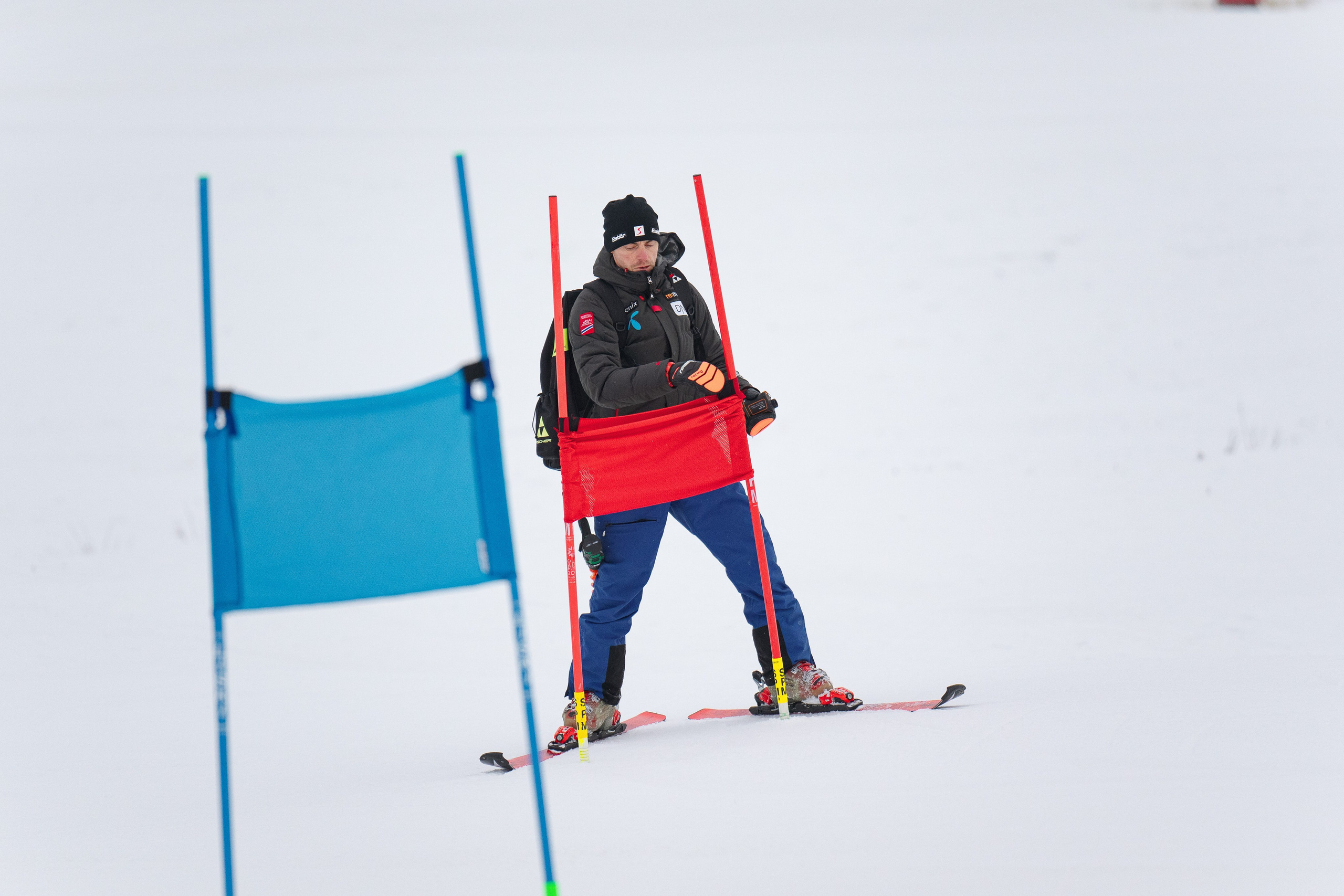 Горные лыжи. Первенство Центрального Федерального Округа. GS U14 Шуколово. Фотограф Студитский Евгений