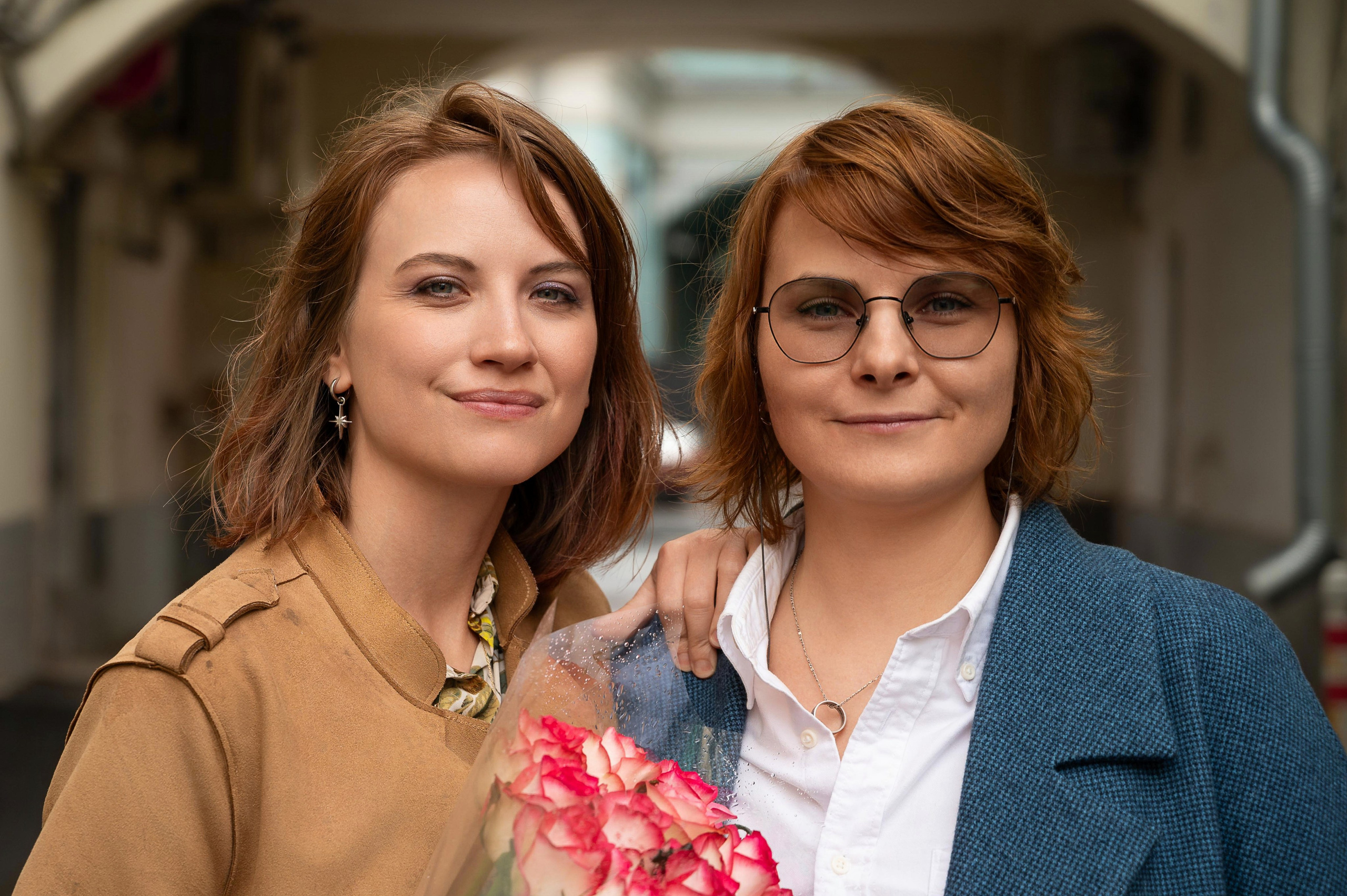 Фотосессия для пары на прогулке по Москве