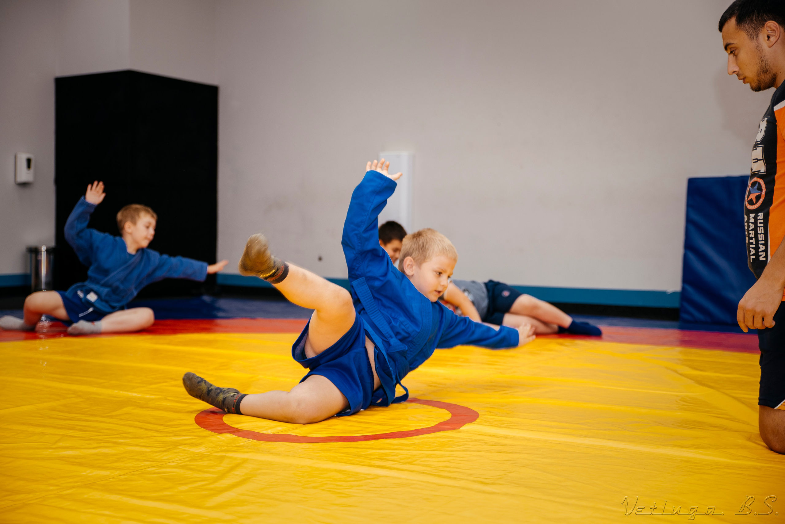Самбо (тренировка). Фотограф в Ветлуге Сергей Белов (VETLUGA B.S.)