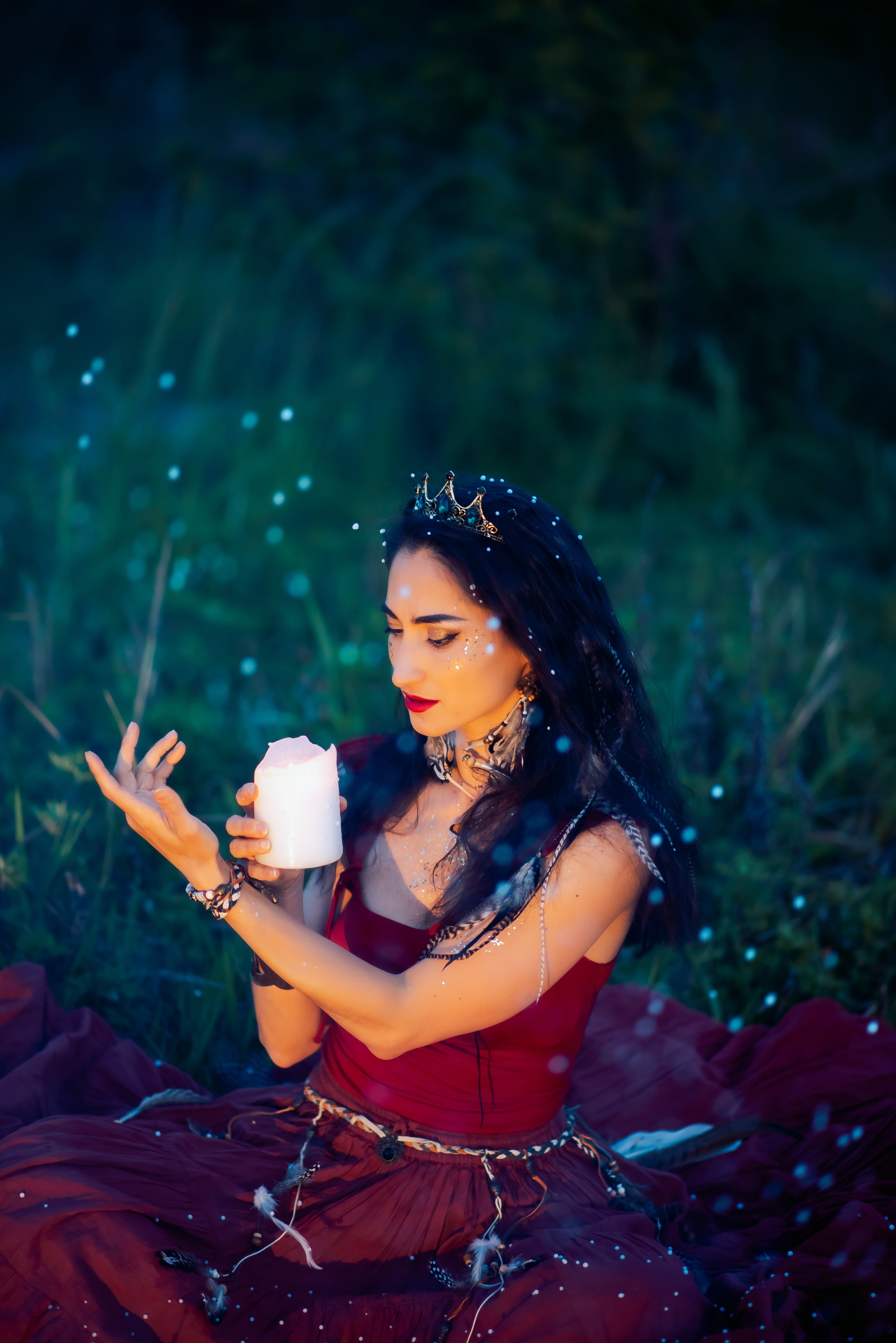 У костра. Семейный и женский фотограф Лоо Краснодар Сочи Энем Татьяна Трибурт