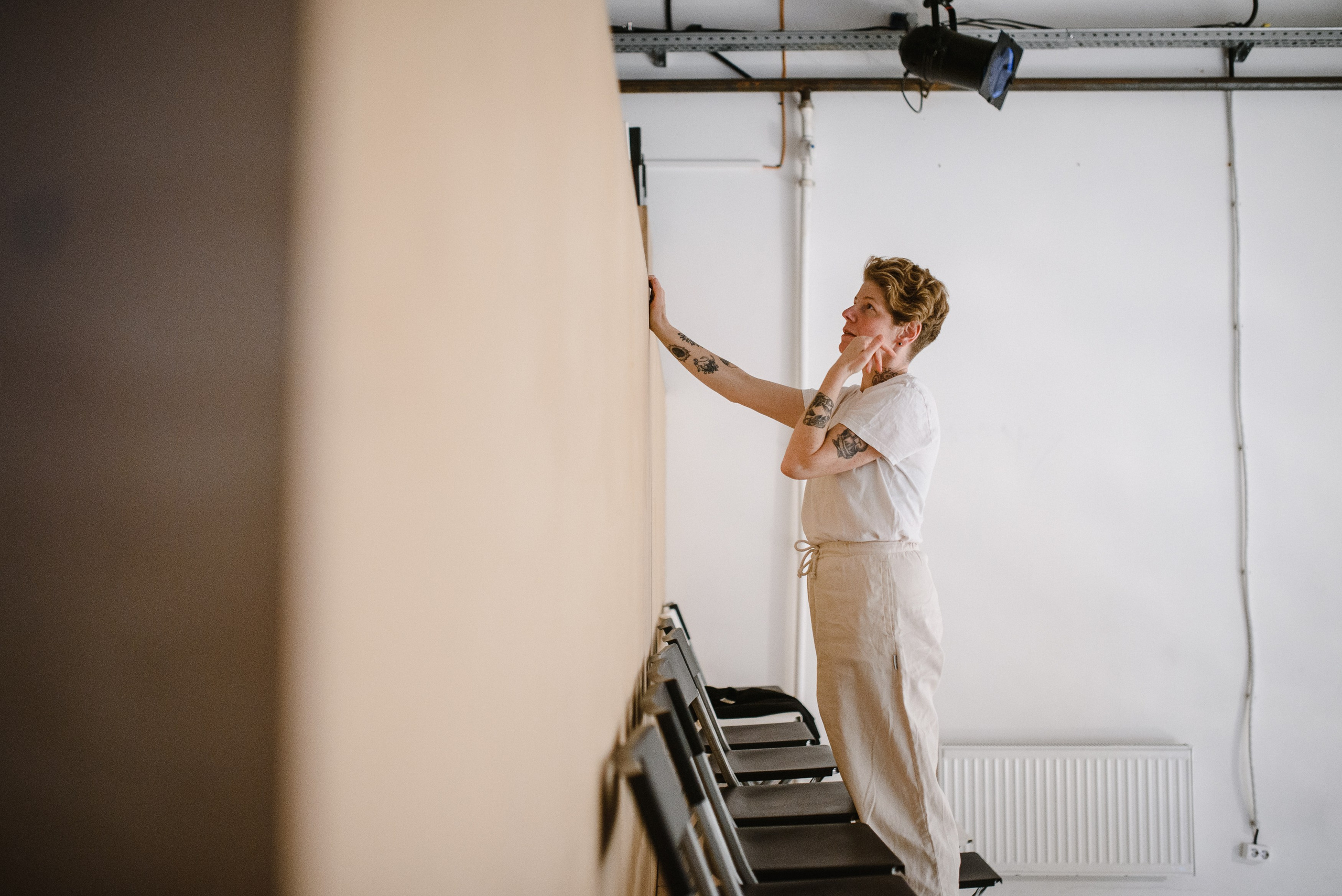 Перформанс-поток. Фотограф Денис Неместо, портрет, репортаж