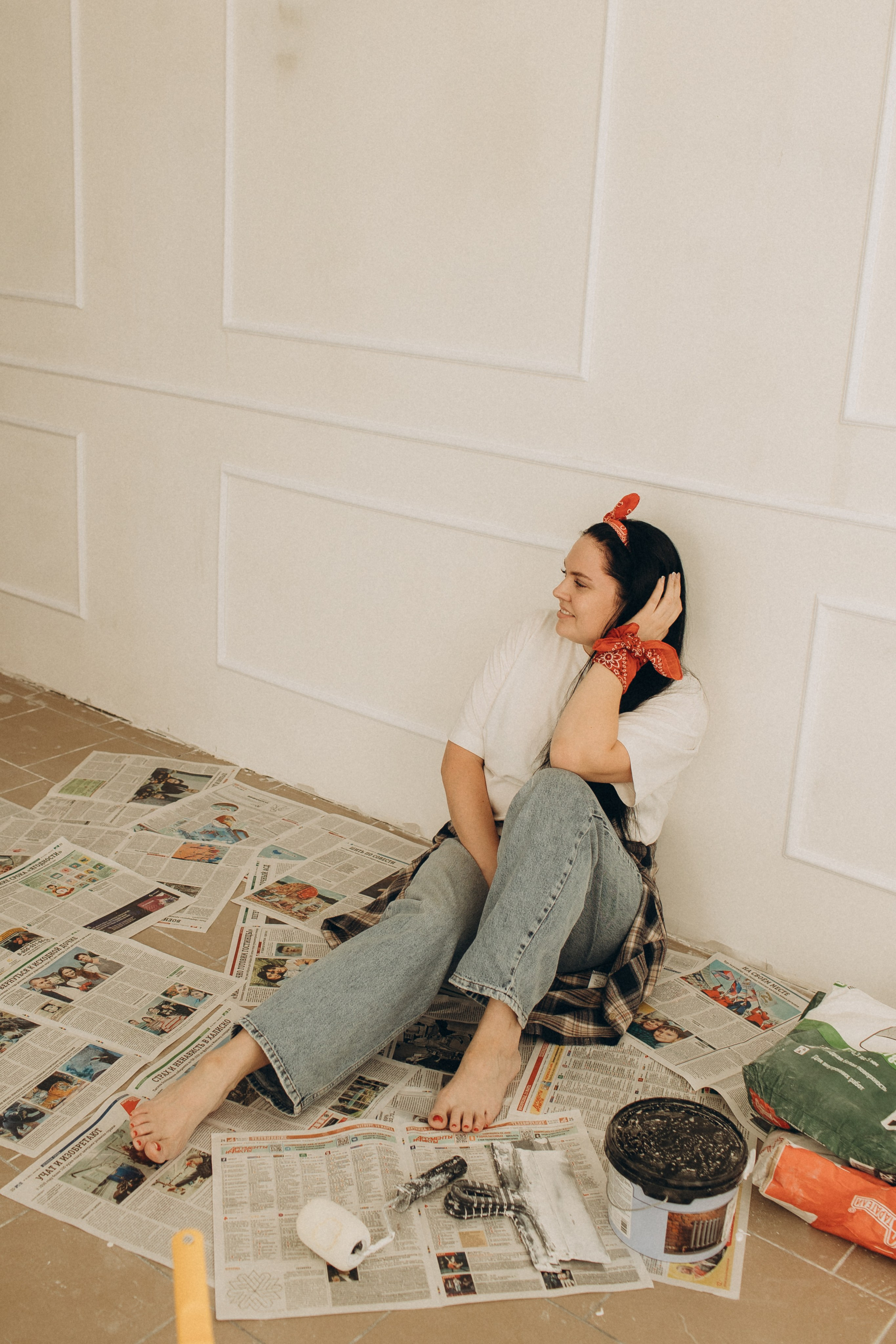 Ремонт — повод для фотосессии. Фотограф в Москве и Люберцах Анна Ушакова